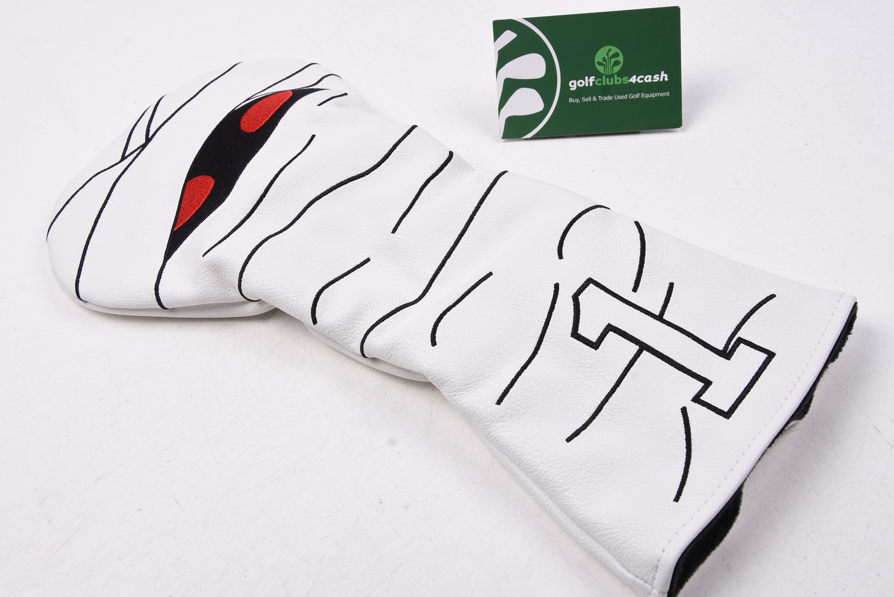 The Mummy Driver Headcover / White