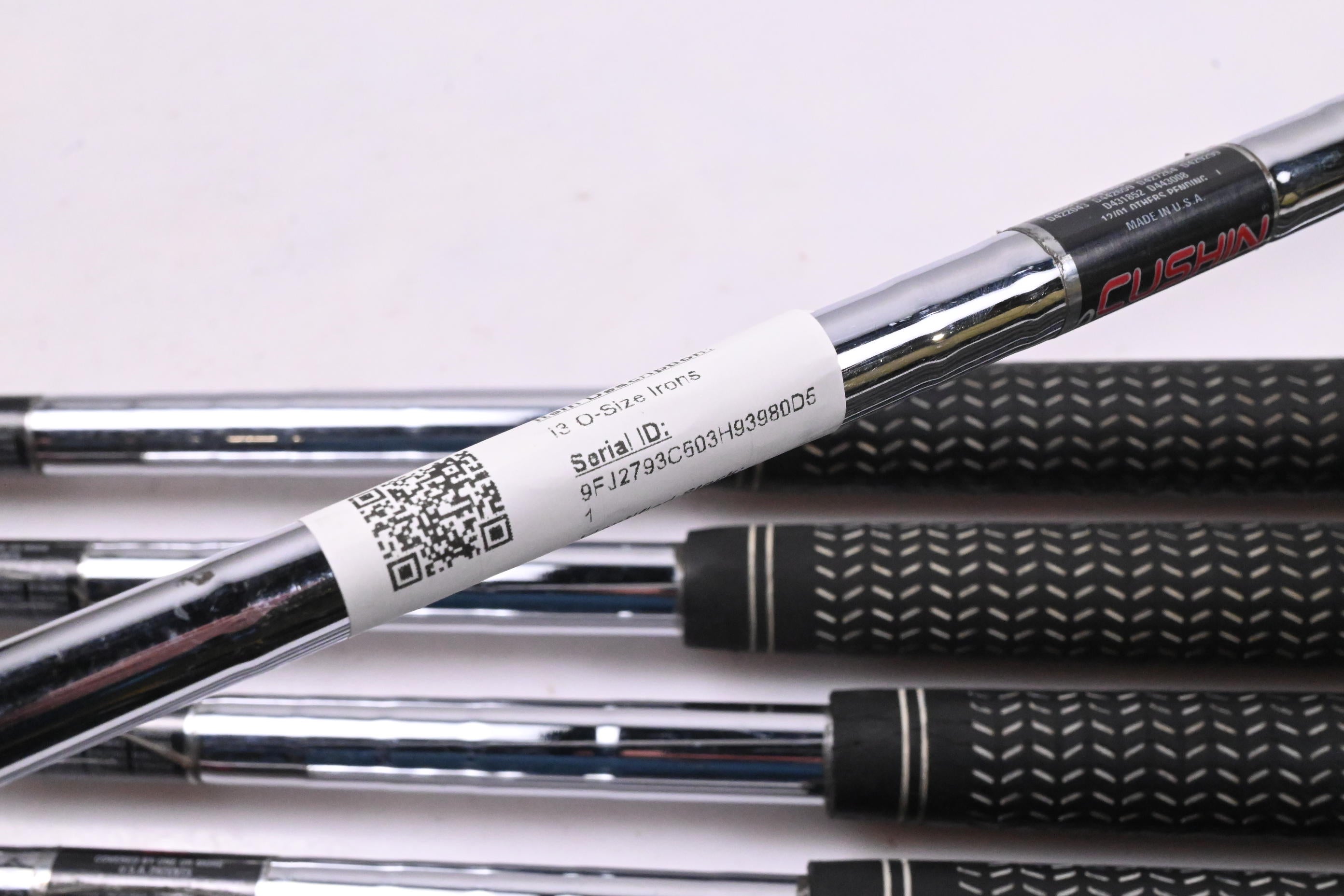 Ping i3 O-Size Irons / 3-PW / Black Dot / Stiff Flex Ping JZ Shafts