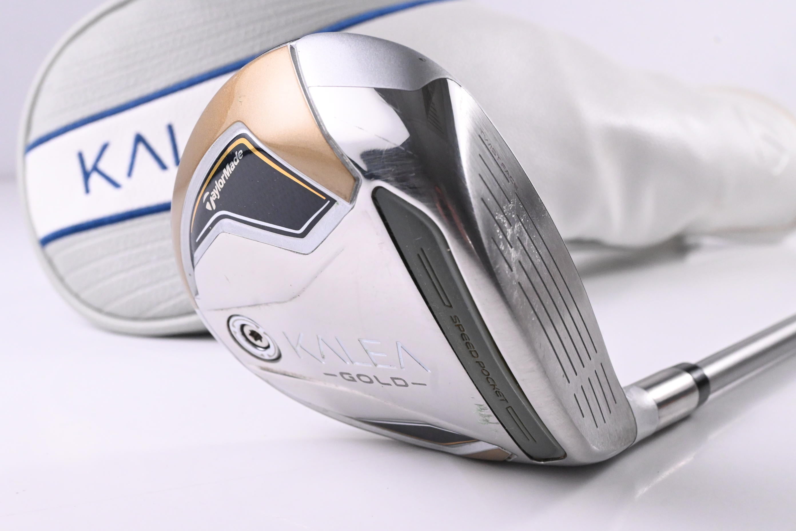Ladies Taylormade Kalea Gold #3 Wood / 16 Degree / Ladies Flex Kalea Gold 40