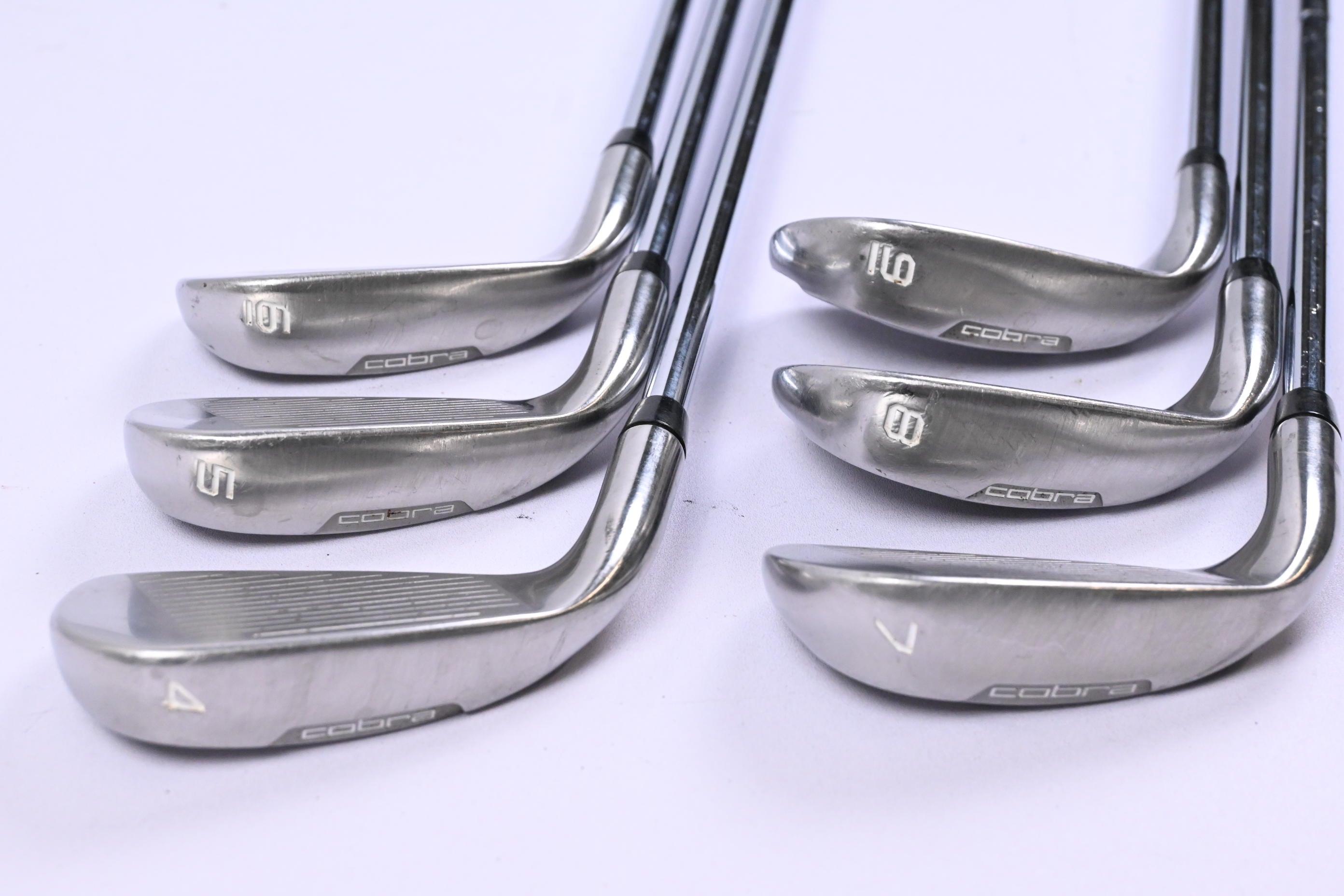 Cobra AMP Cell-S Irons / 4-9i / Regular Flex Cobra AMP Cell-S Shafts