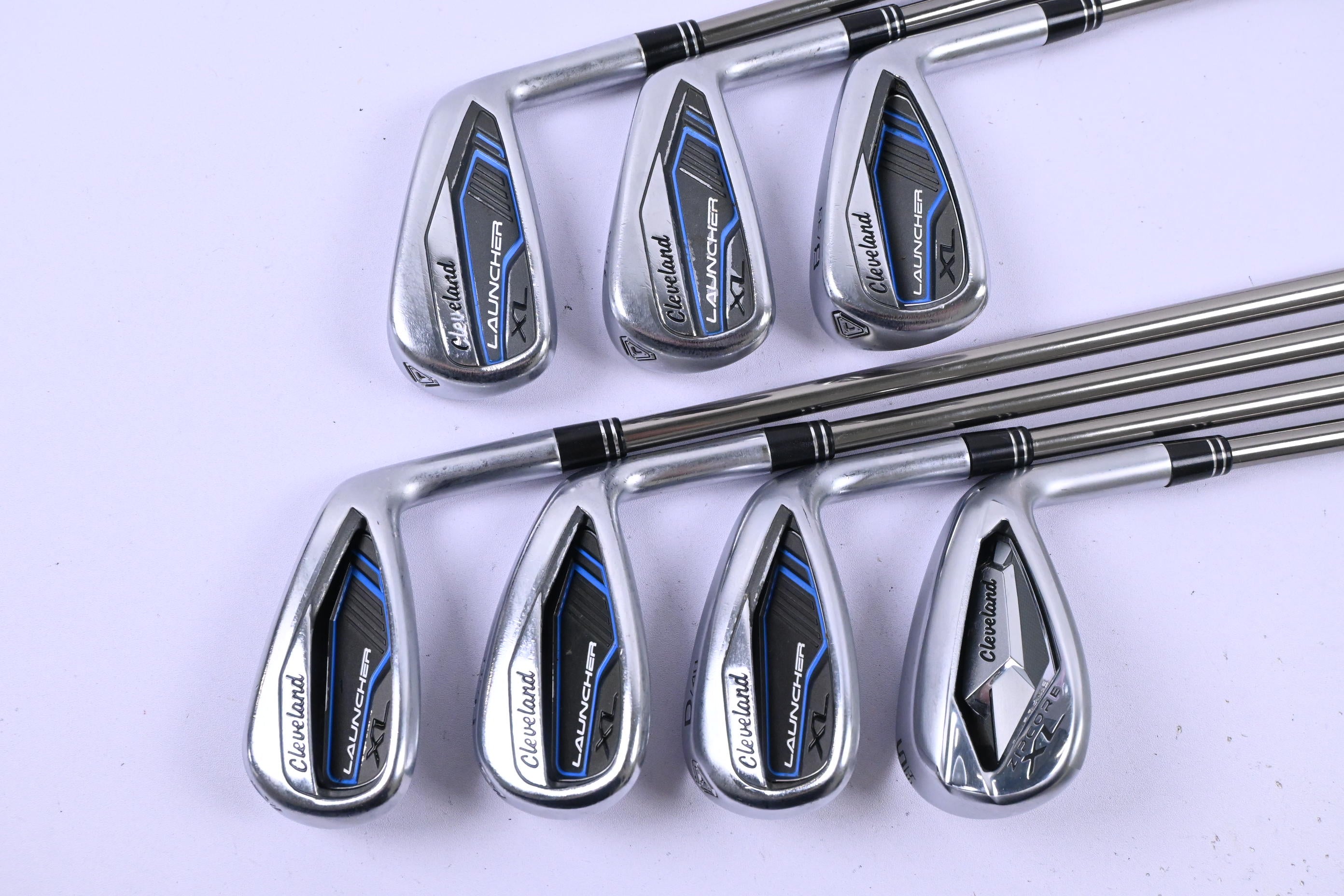 Cleveland Launcher XL Irons / 6-PW+GW+SW / Senior Flex Recoil ESX 460 Shafts
