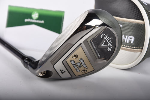 Left Hand Callaway Great Big Bertha #4 Hybrid / 20 Degree / Senior Flex Helium