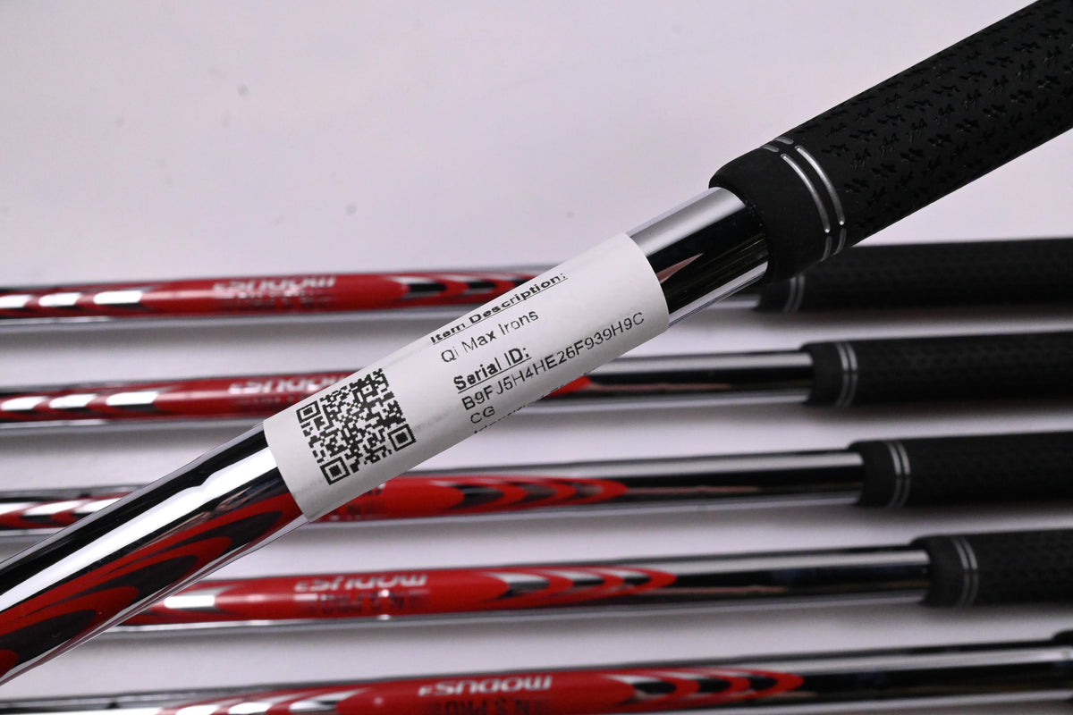Taylormade Qi Max Irons / 5-PW / Stiff Flex N.S.Pro Modus³ Tour 105 Shafts