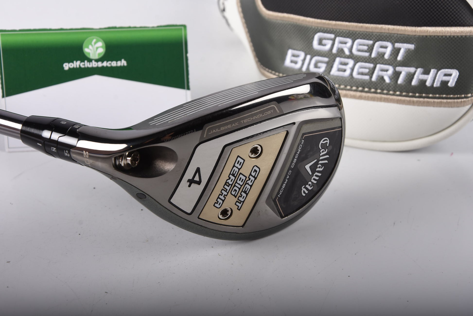Left Hand Callaway Great Big Bertha #4 Hybrid / 20 Degree / Senior Flex Helium