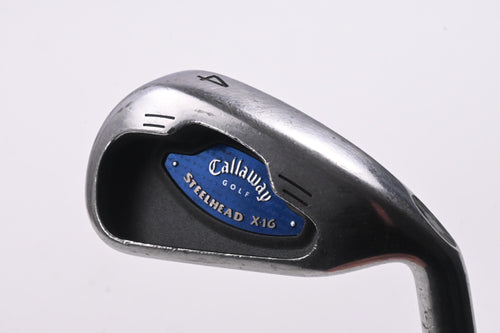 Callaway X-16 #4 Iron / 24 Degree / Firm Flex Callaway System CW85 Shaft