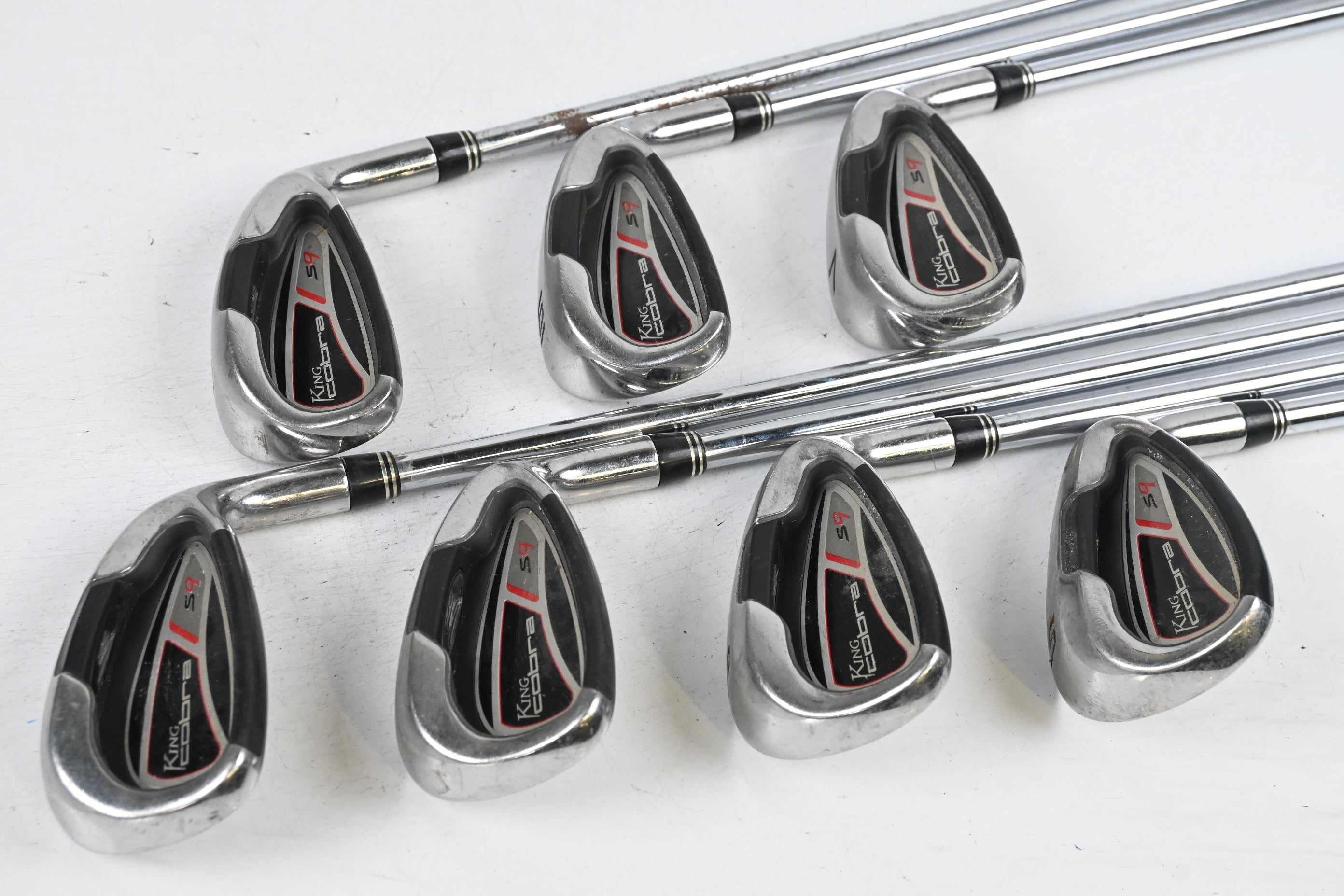 Cobra S9 Irons / 5-PW+SW / Regular Flex N.S.Pro 900XH Shafts