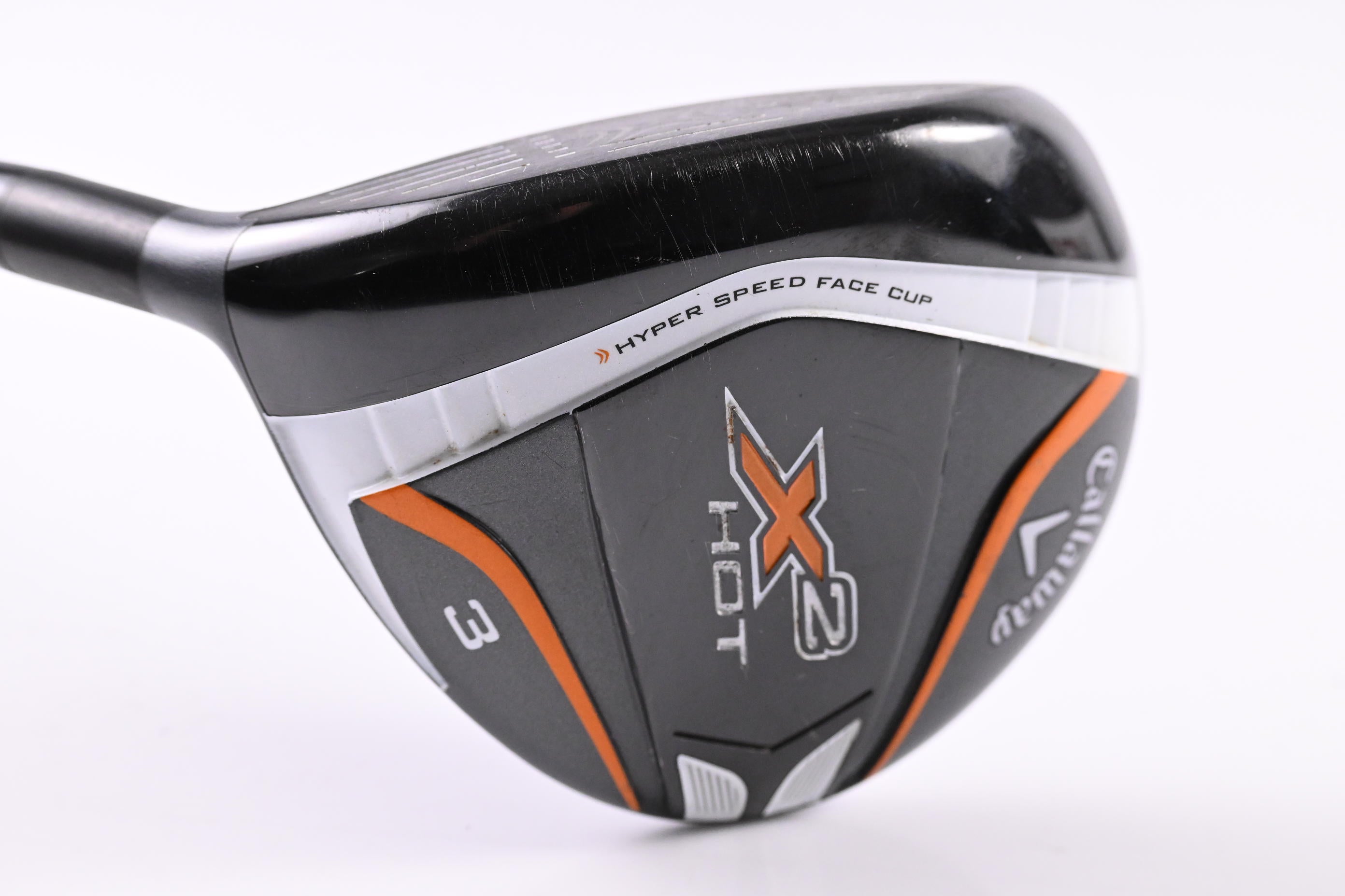 Left Hand Callaway X2 Hot #3 Wood / 15 Degree / Regular Flex Aldila Tour Blue 60 Shaft