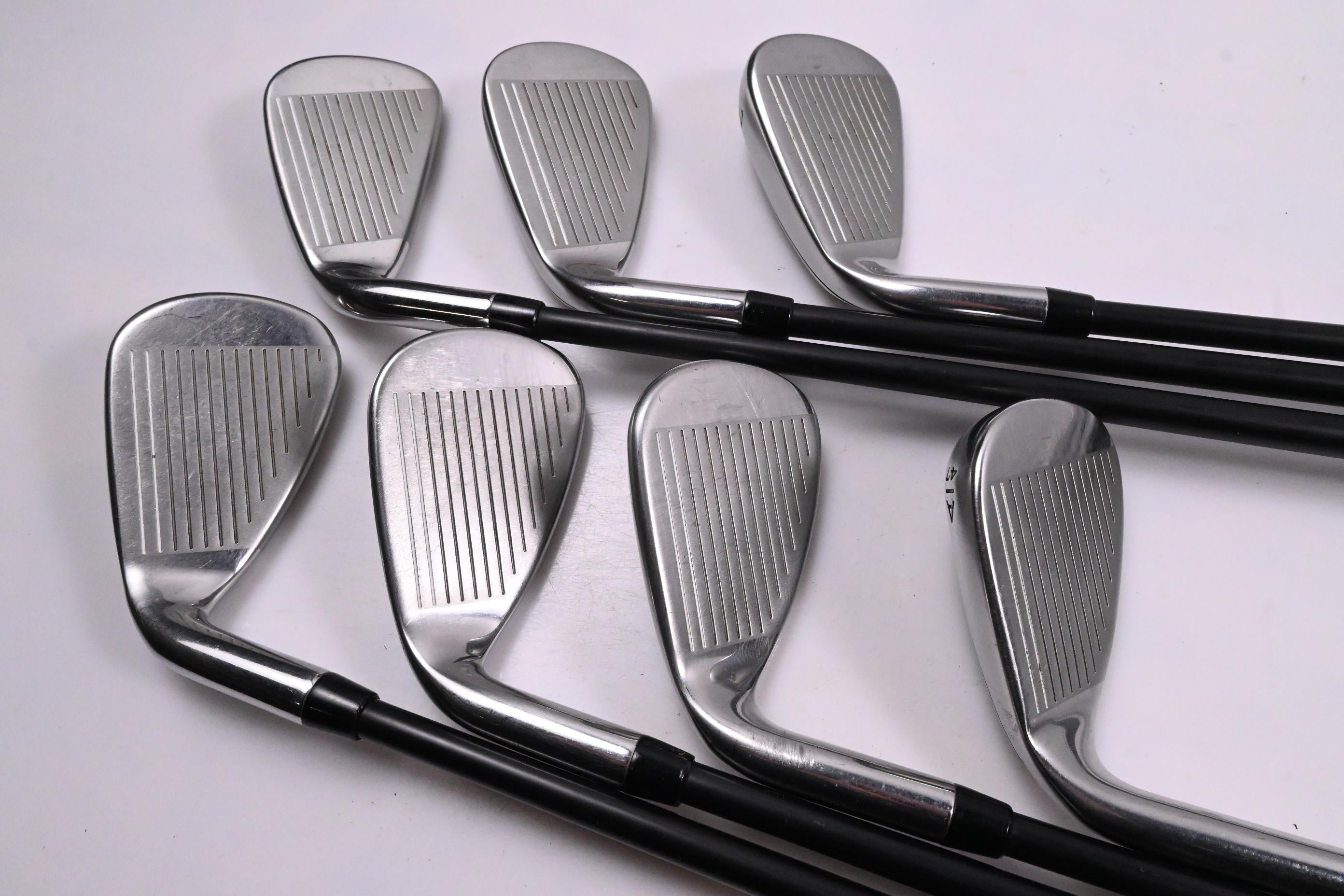 Callaway Rogue ST Max OS Iron / 5-PW-AW / Senior Flex Cypher 50 Shaft