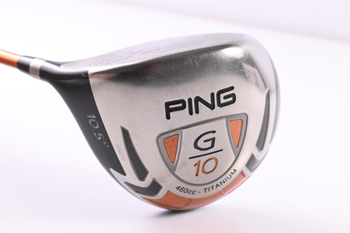 Left Hand Ping G10 Driver / 10.5 Degree / Senior Flex Ping TFC 129 D Shaft