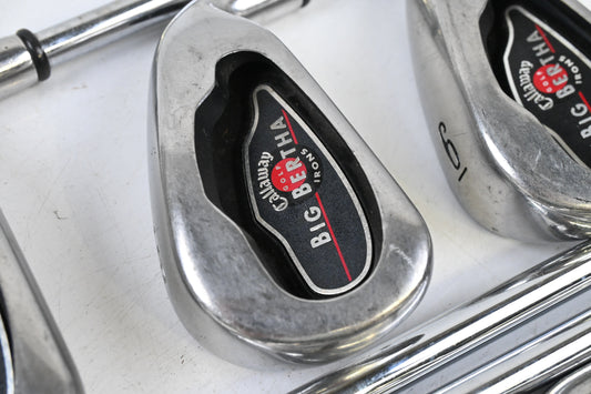 Callaway Big Bertha 2002 Irons / 4-PW / UniFlex Big Bertha Shafts