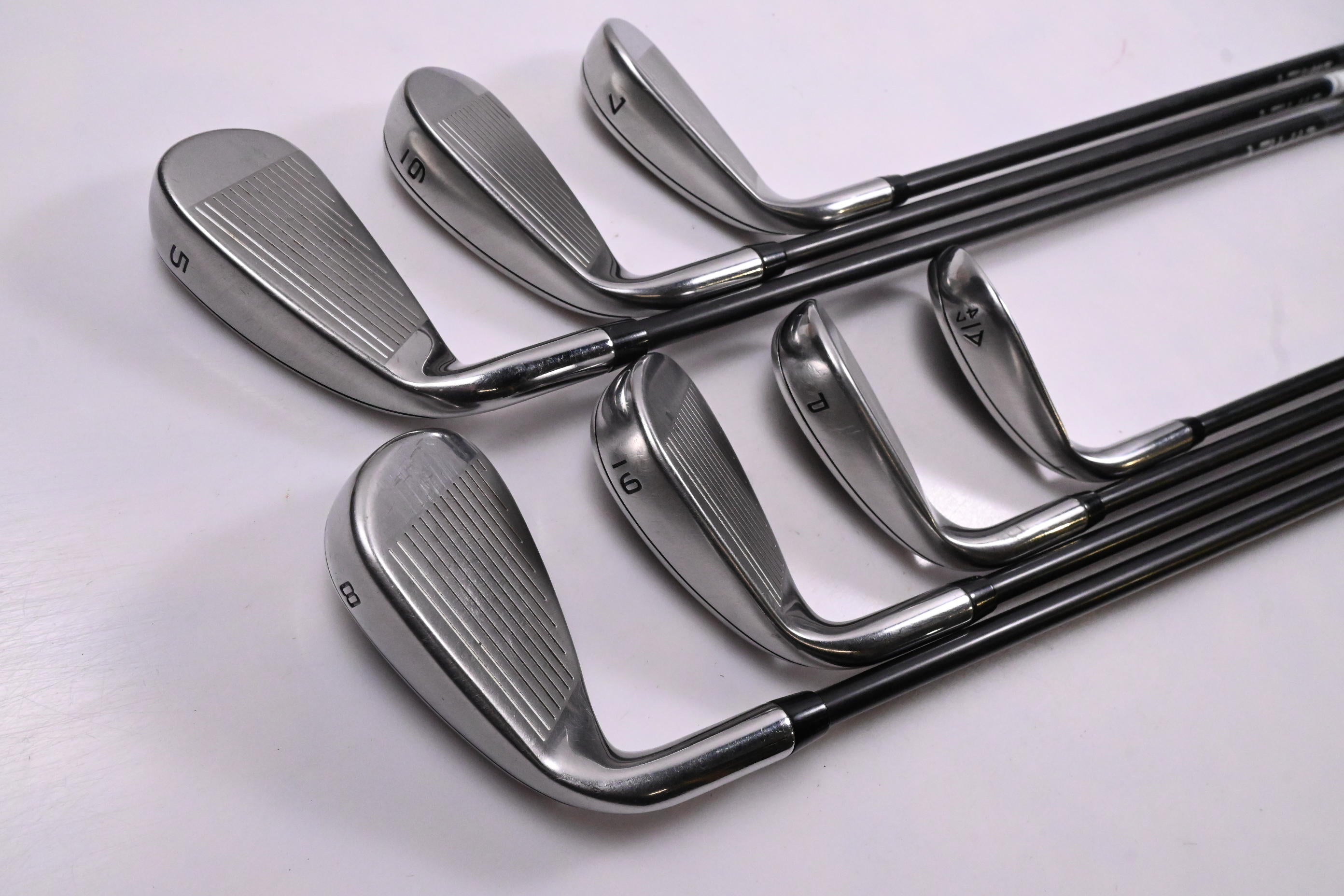 Callaway Rogue ST Max OS Iron / 5-PW-AW / Senior Flex Cypher 50 Shaft