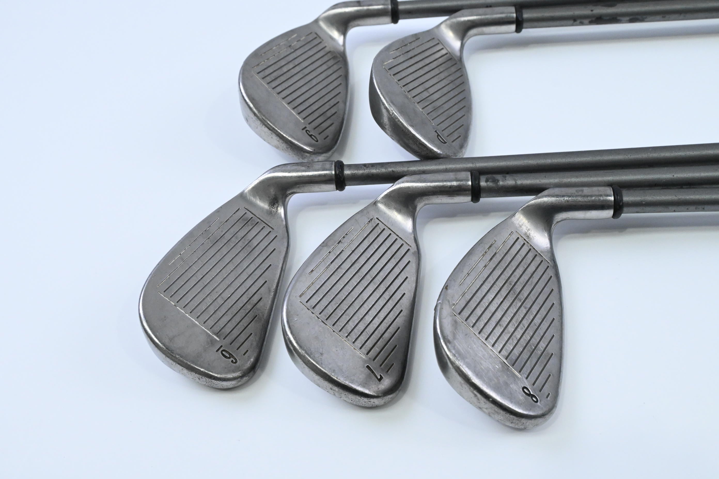 Left Hand Callaway X-14 Irons / 6-PW / Firm Flex Callaway Steelhead X-14 Shafts