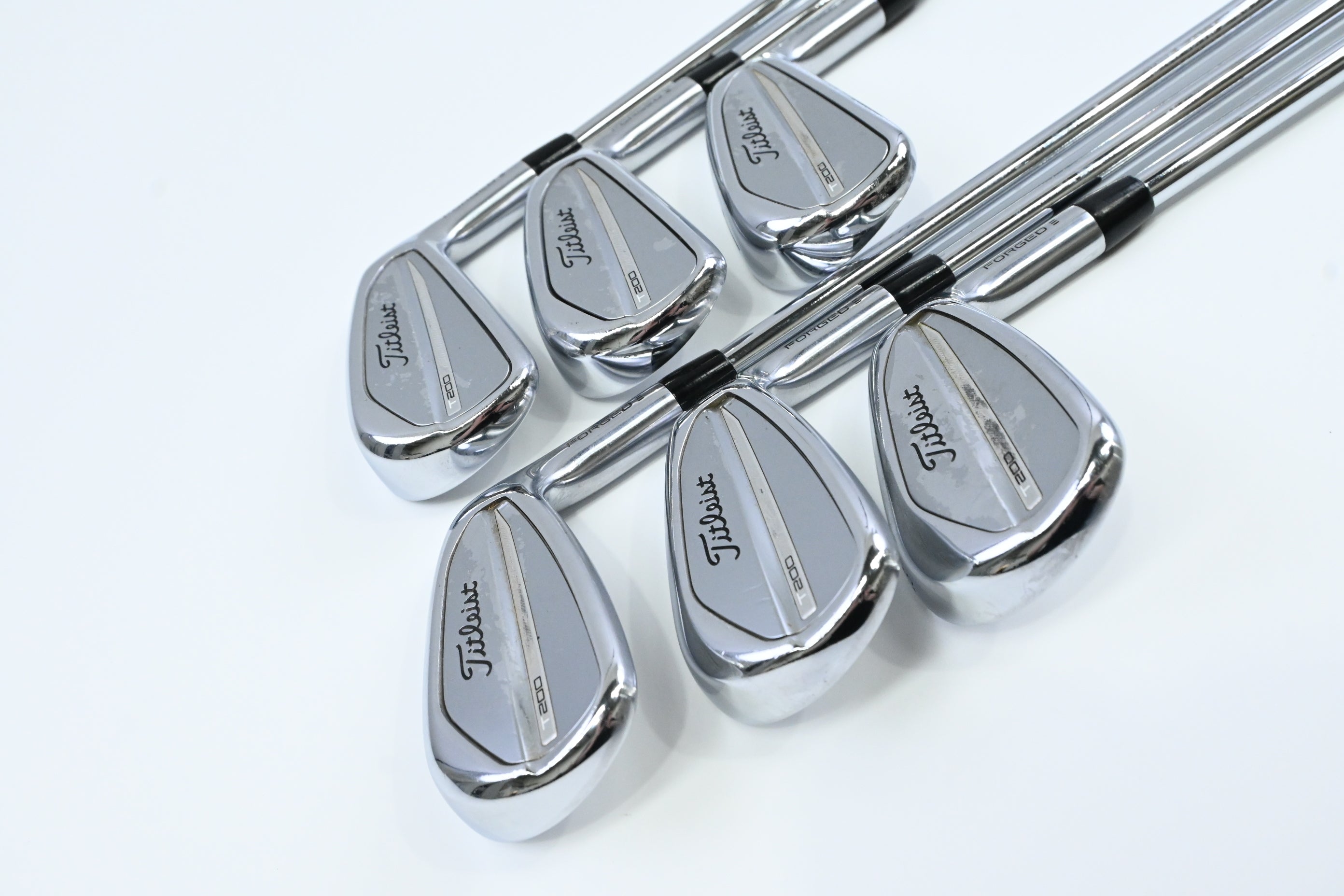 Titleist T200 2023 Irons / 5-PW / Regular Flex AMT Black R300 Shafts