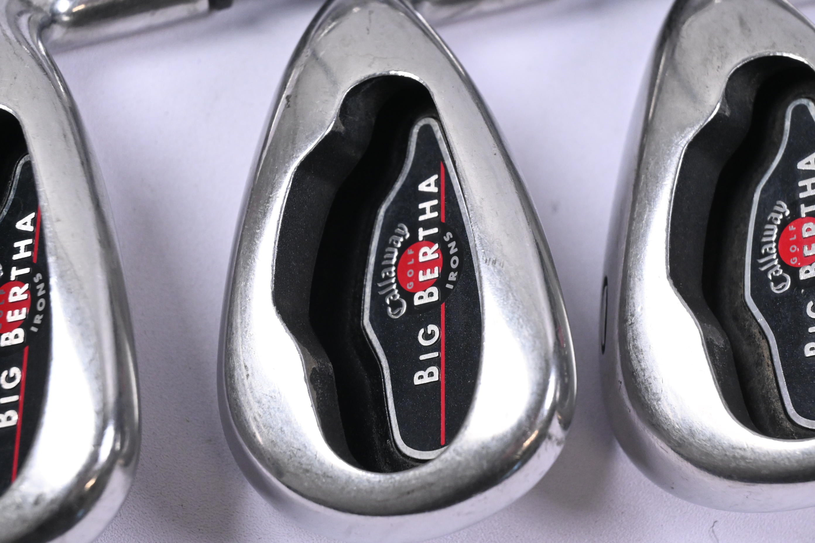 Callaway Big Bertha 2004 Irons / 4-PW+GW+SW / Senior Flex Callaway RCH 75 Shafts