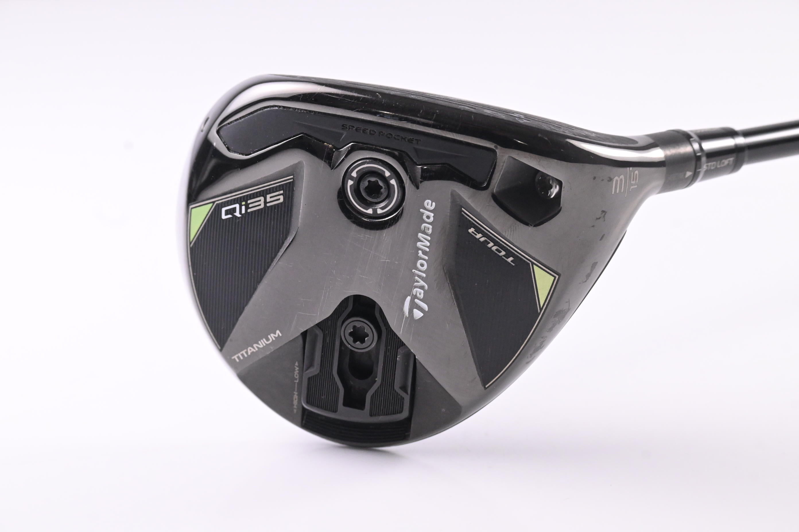 Taylormade Qi35 Tour #3 Wood / 15 Degree / Regular Flex Taylormade MIDr 65 Shaft
