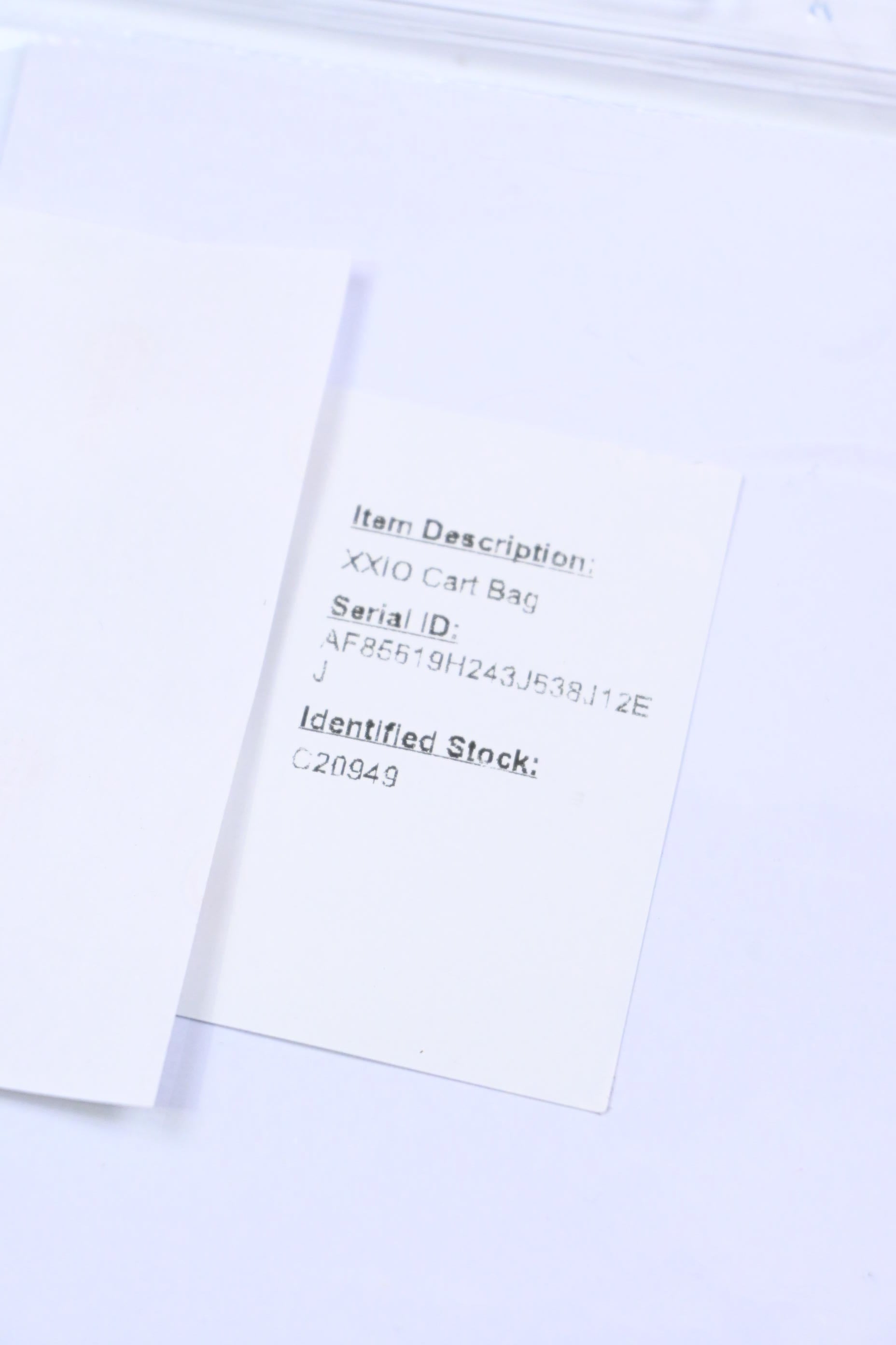 XXIO 2022 Cart Bag / 15-Way Divider / Burgundy & Gold