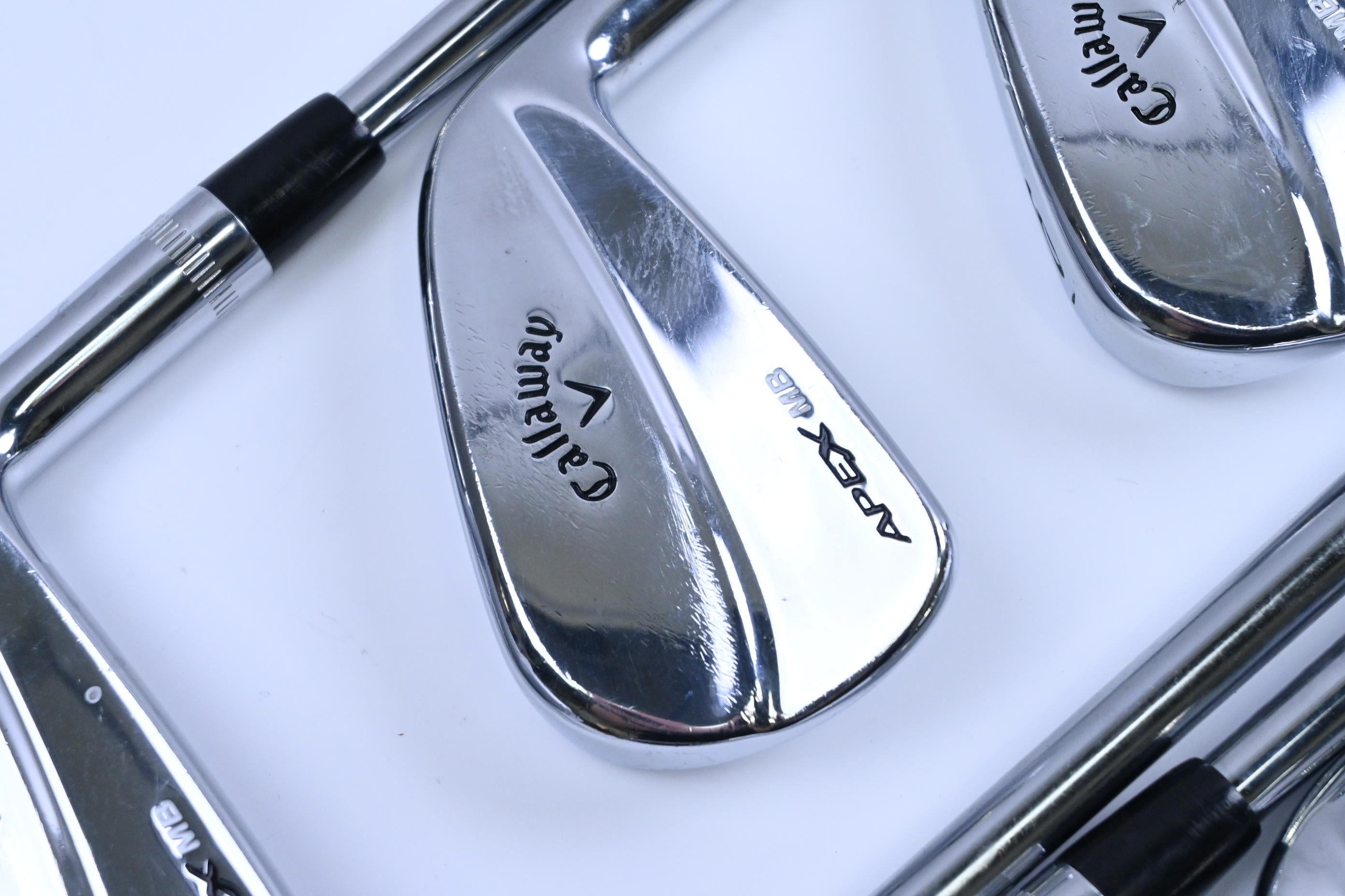 Callaway Apex MB 2018 Irons / 4-PW / Stiff Flex Project X Rifle Shafts