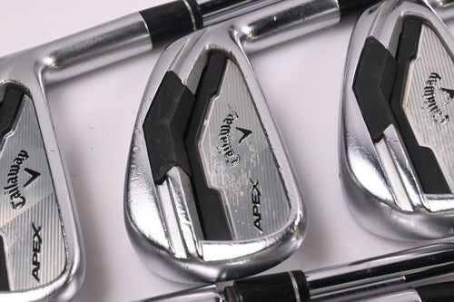 Callaway Apex Forged Irons / 3-PW+AW / Stiff Flex KBS Tour-V 110 Shafts