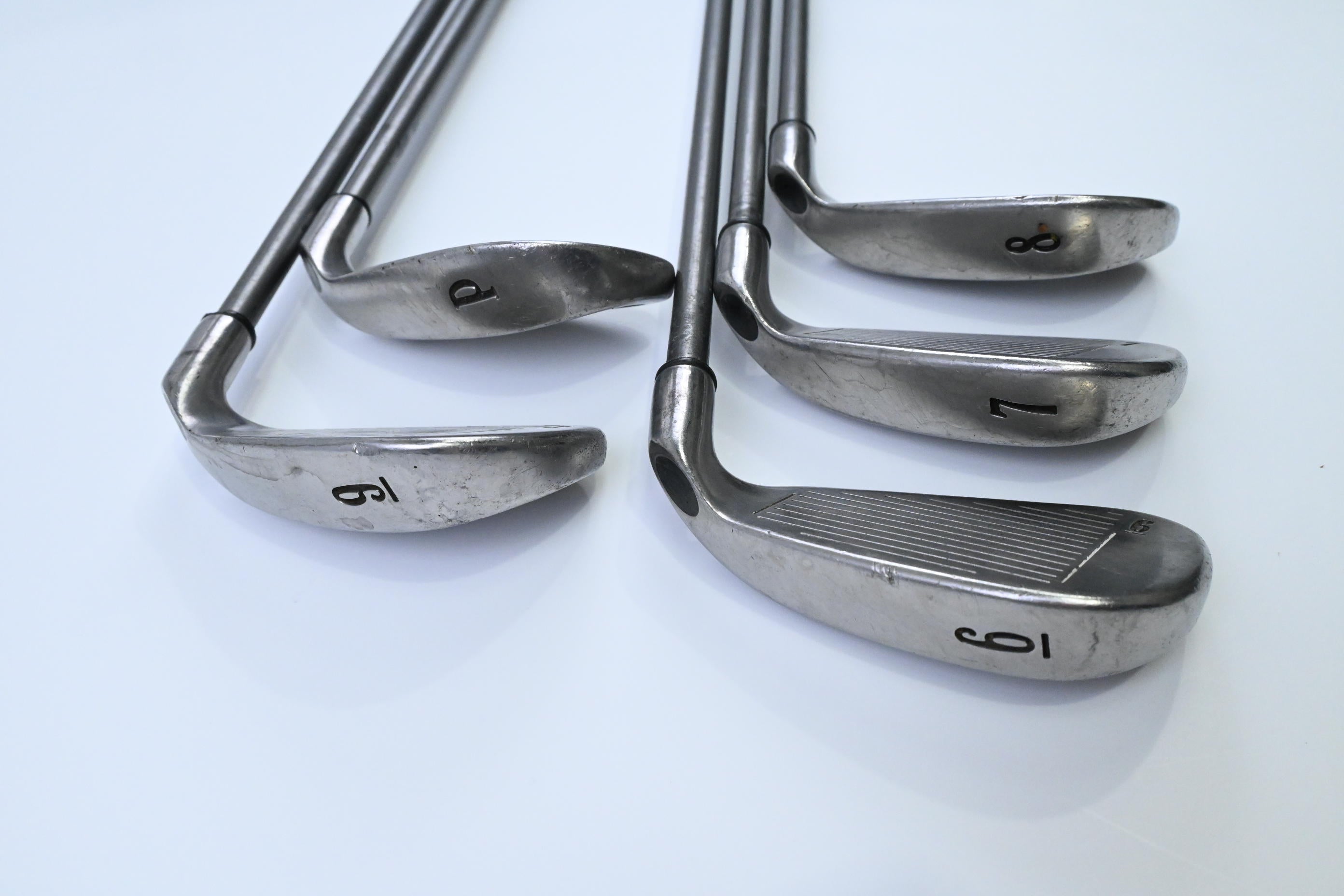 Left Hand Callaway X-14 Irons / 6-PW / Firm Flex Callaway Steelhead X-14 Shafts