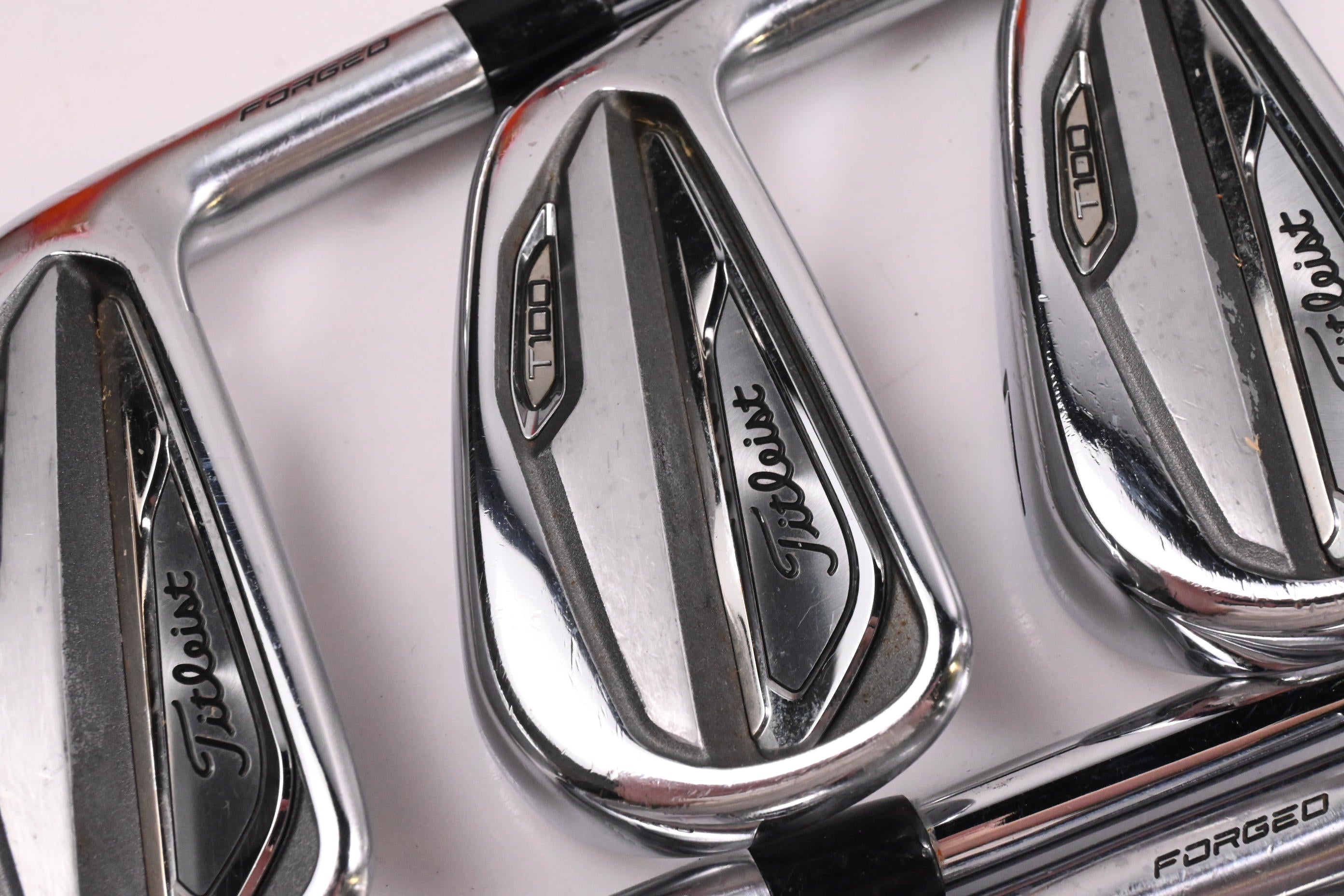 Titleist T100 2019 Irons / 5-PW / Stiff Flex AMT Black S300 Shafts