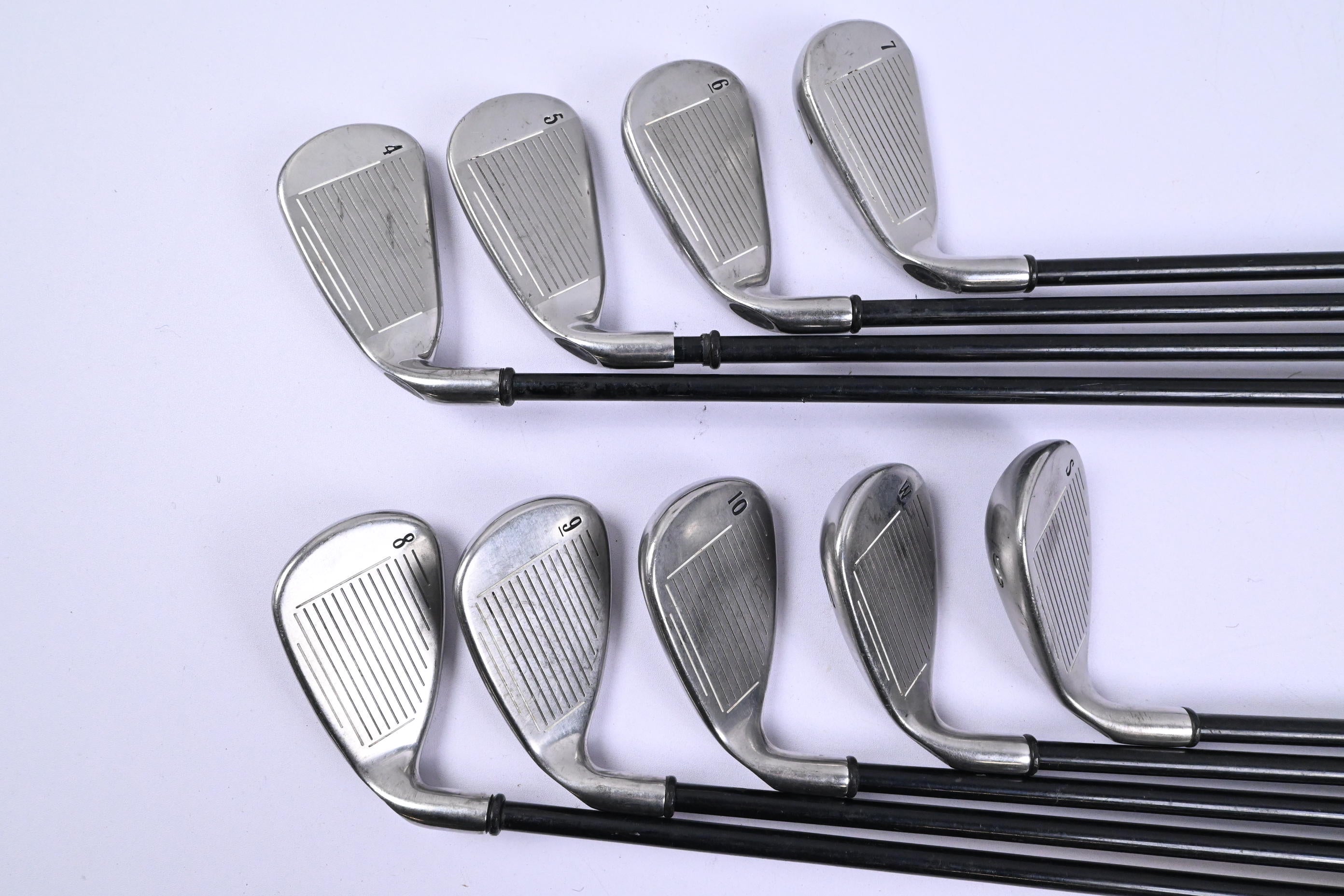 Callaway Big Bertha 2004 Irons / 4-PW+GW+SW / Senior Flex Callaway RCH 75 Shafts