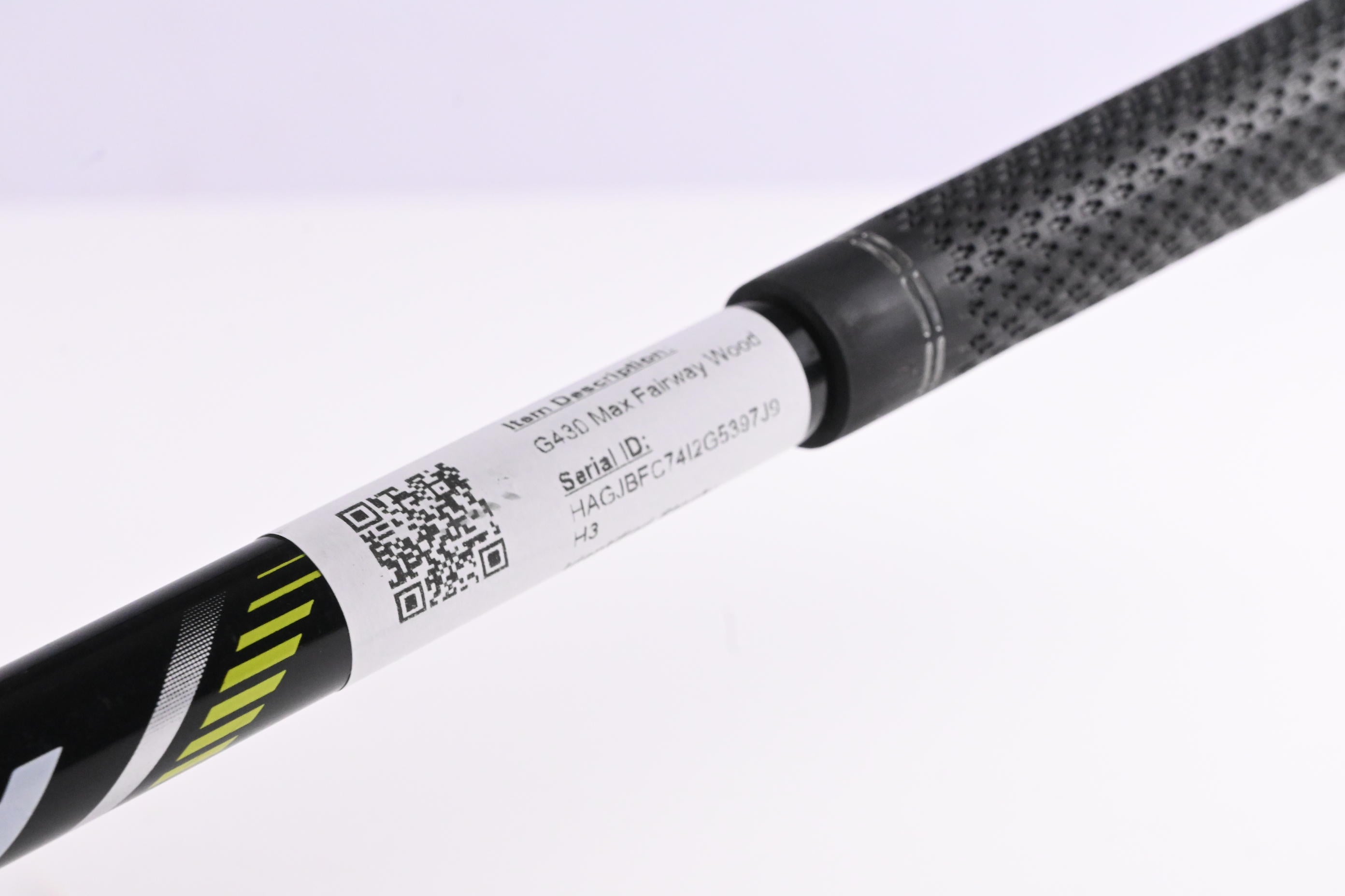 Ping G430 Max #7 Wood / 21 Degree / Regular Flex Ping Alta CB Black 65 Shaft