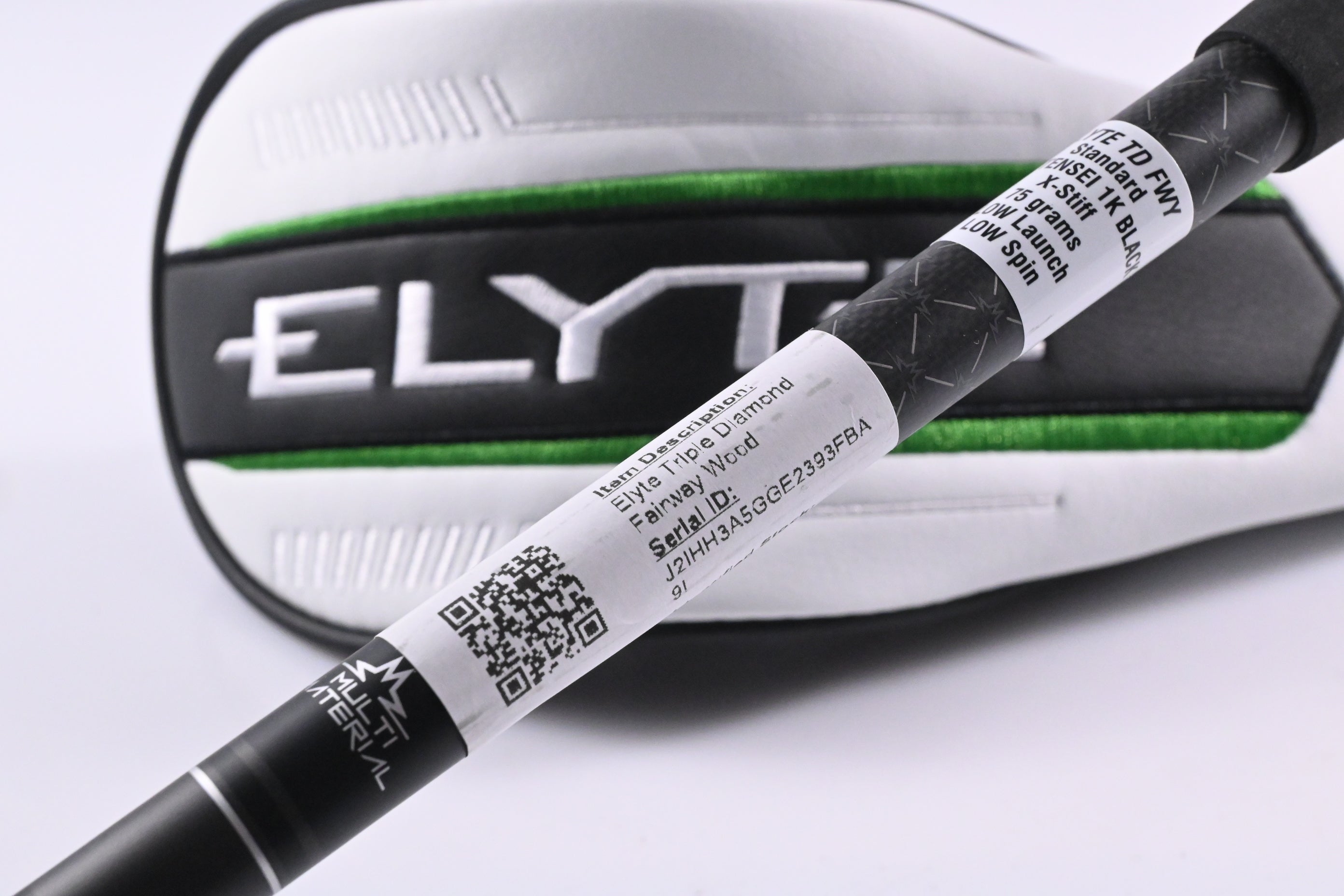 Callaway Elyte Triple Diamond #3 Wood / 15 Degree / X-Flex Tensei 1K Black 75