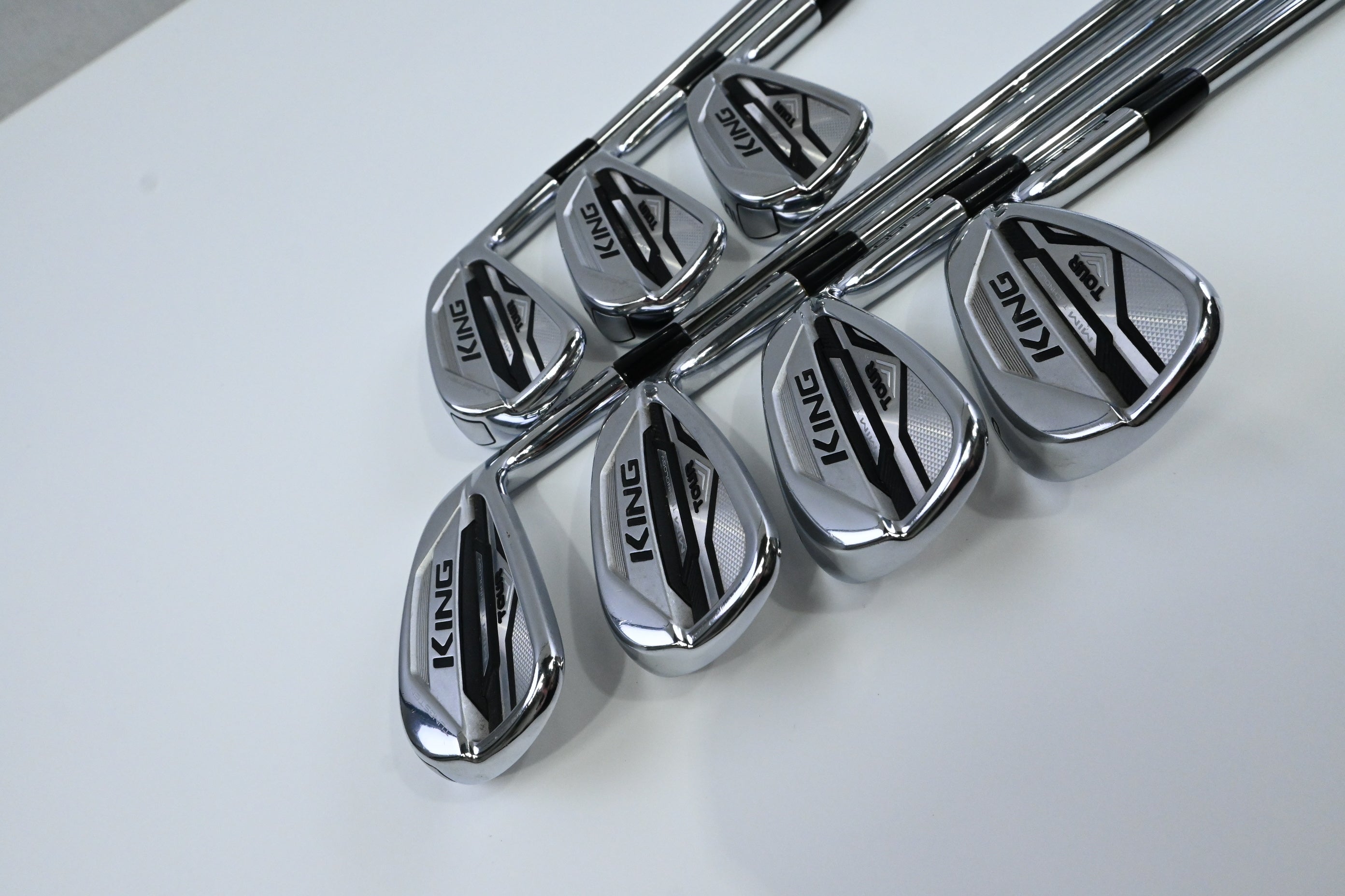 Cobra King Tour 2020 Irons / 4-PW / Stiff Flex KBS $-Taper 120 Shafts