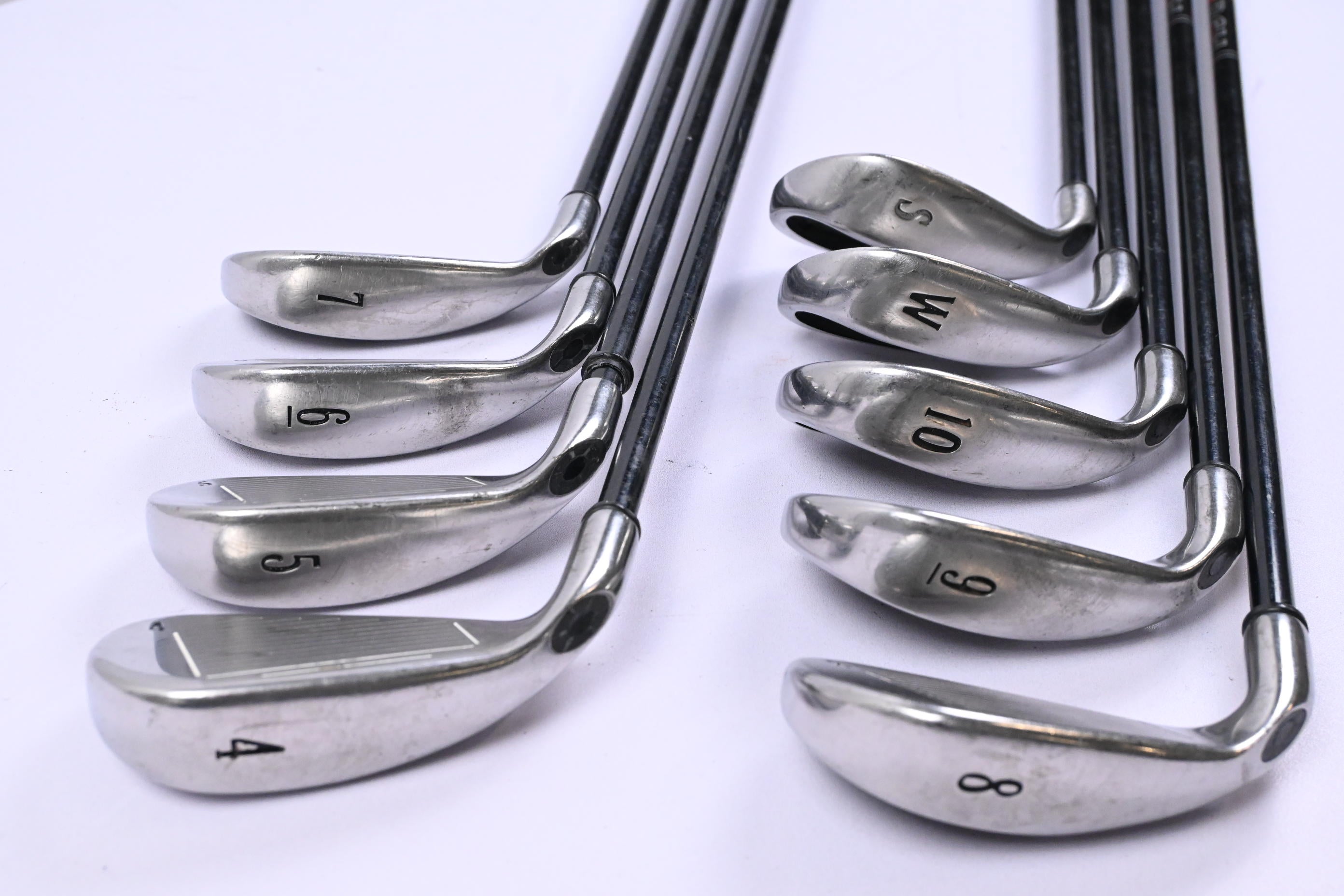 Callaway Big Bertha 2004 Irons / 4-PW+GW+SW / Senior Flex Callaway RCH 75 Shafts
