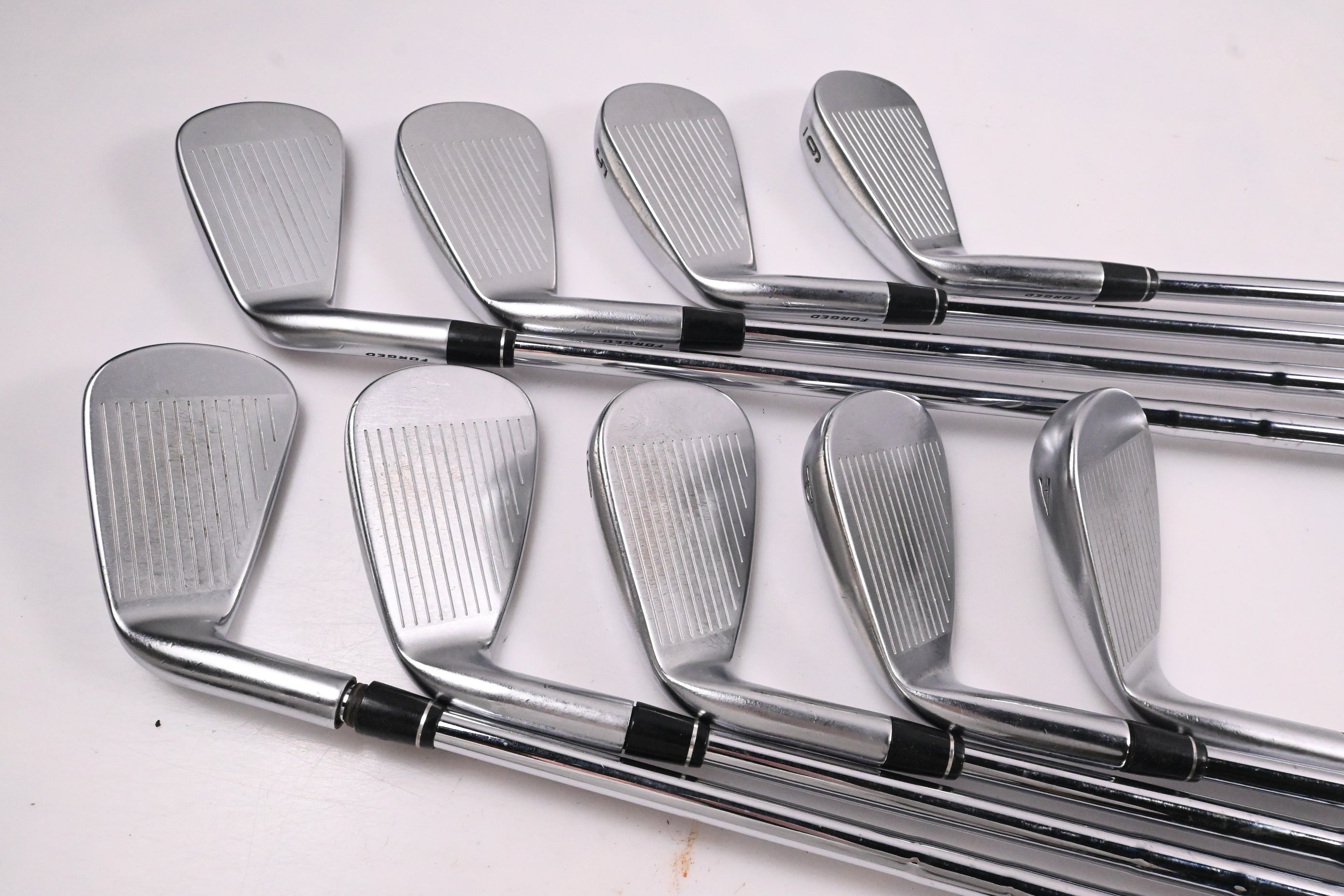 Callaway Apex Forged Irons / 3-PW+AW / Stiff Flex KBS Tour-V 110 Shafts