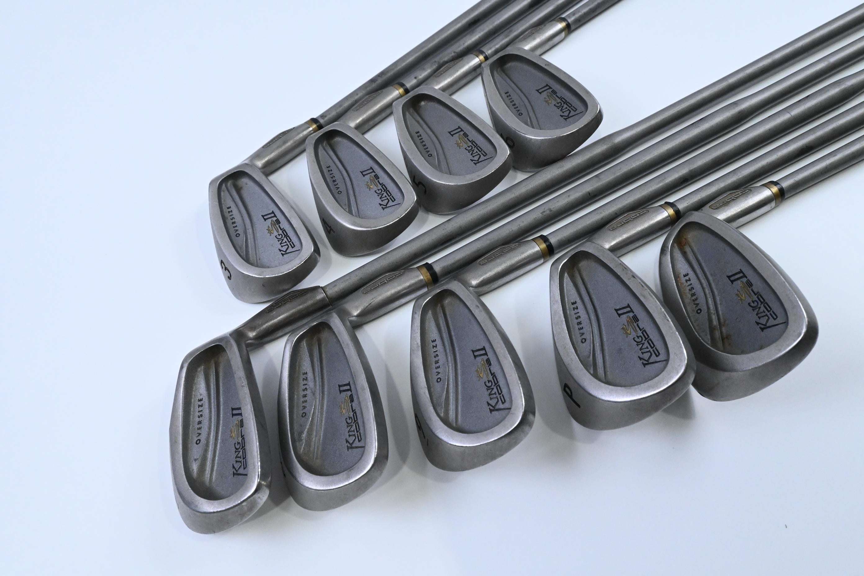 King Cobra Oversize II Irons / 3-PW+SW / Regular Flex IQ System Shafts