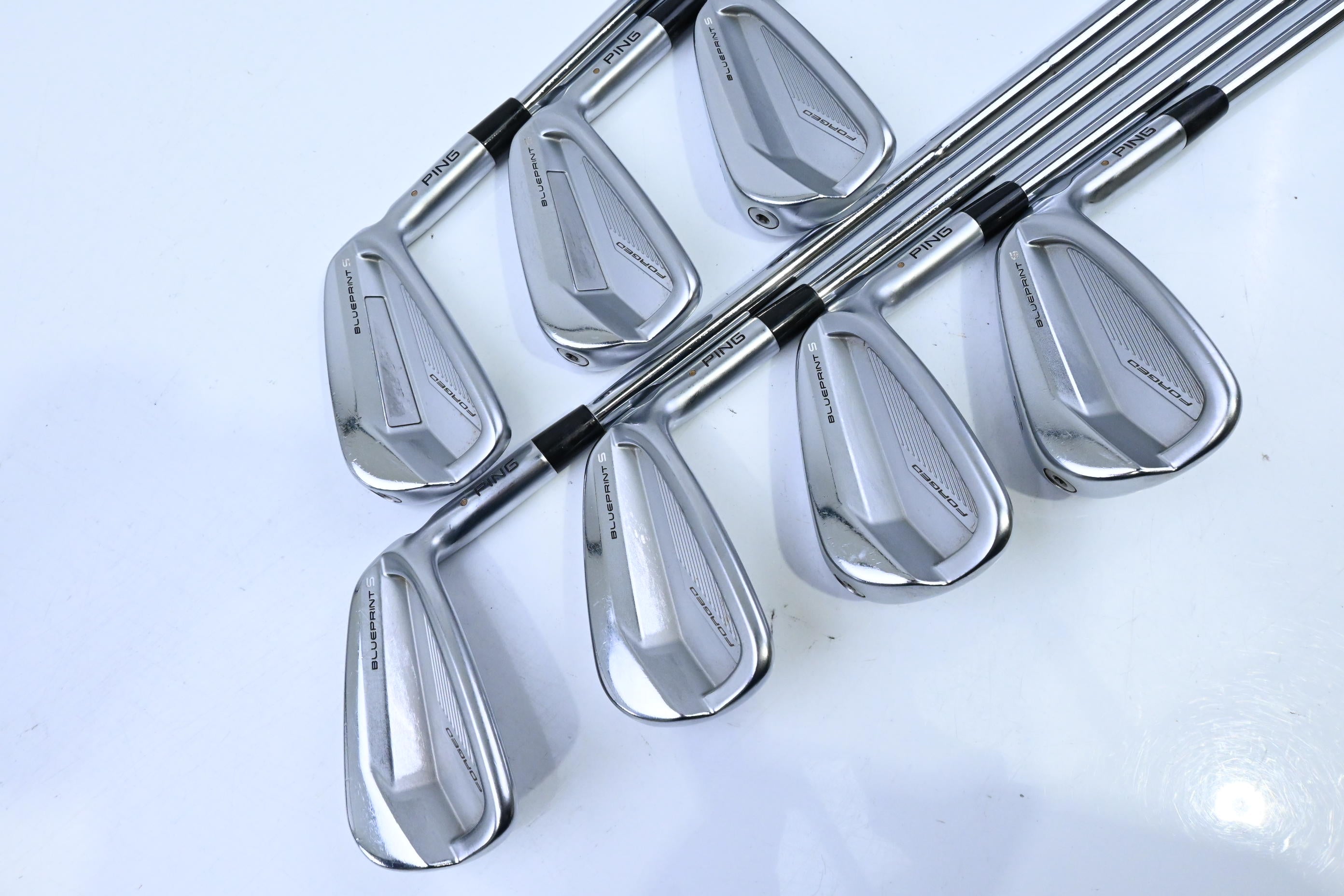 Ping Blueprint S Irons / 4-PW / Gold Dot / X-Flex Dynamic Gold X100 Shafts