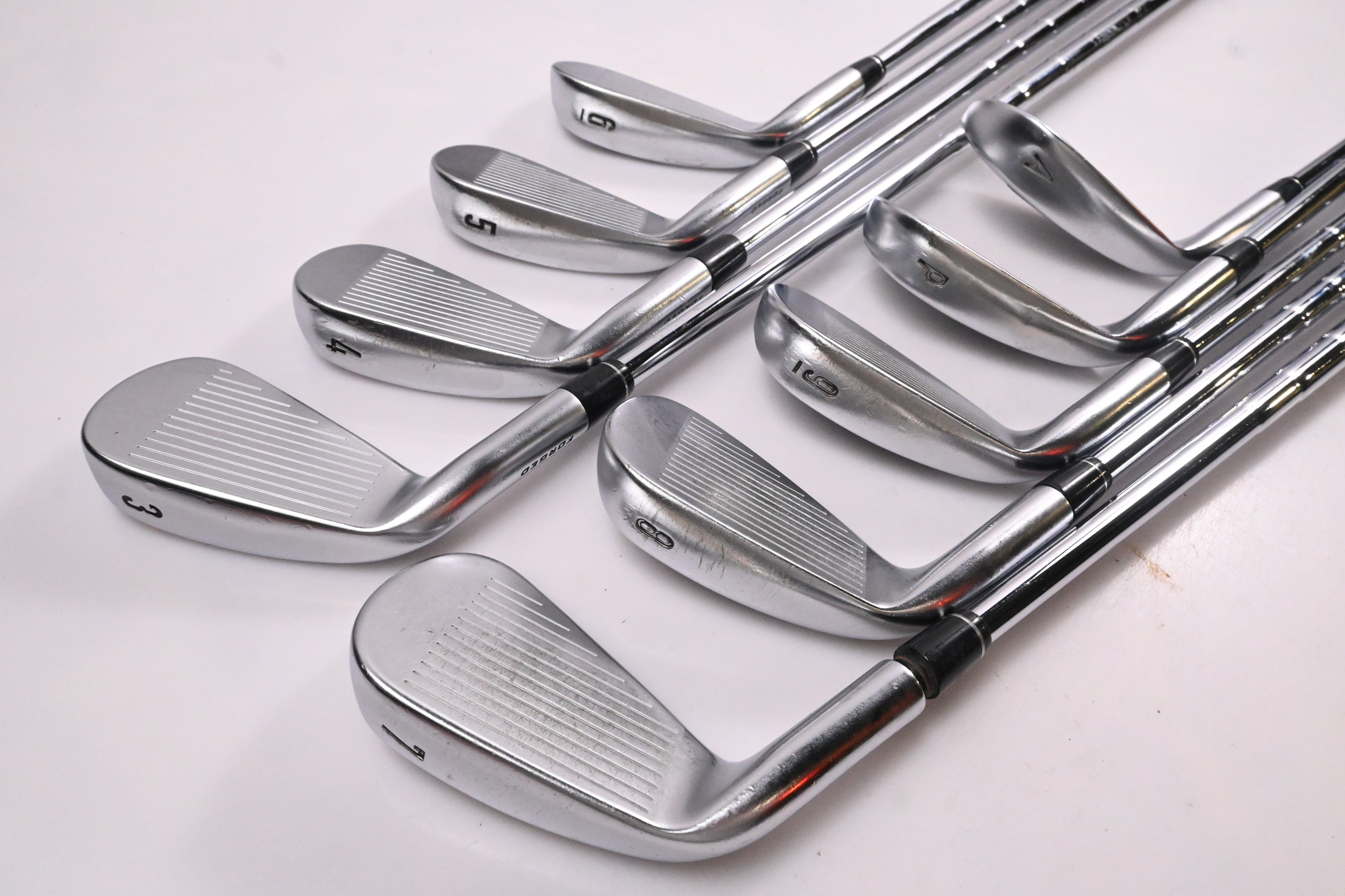 Callaway Apex Forged Irons / 3-PW+AW / Stiff Flex KBS Tour-V 110 Shafts