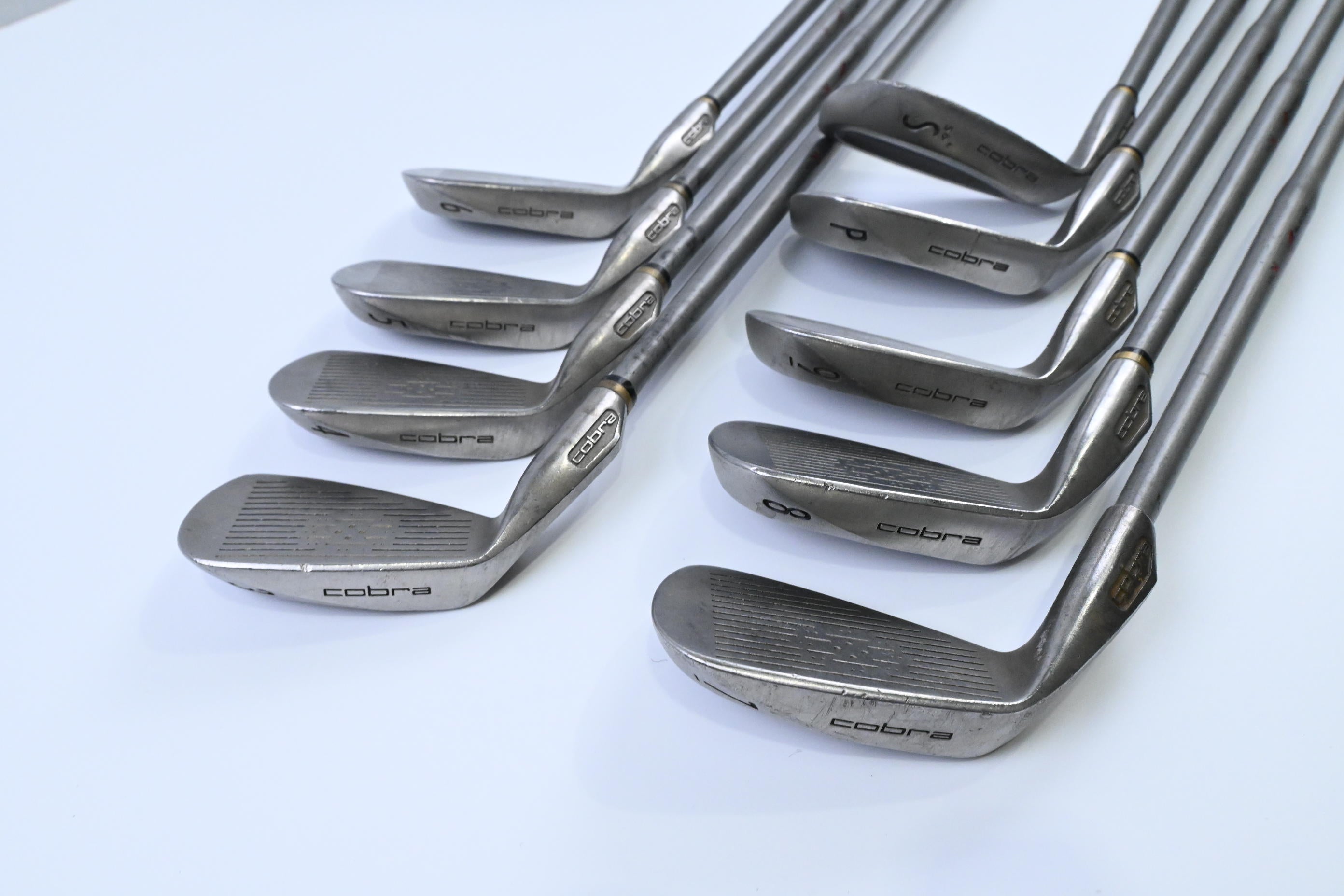 King Cobra Oversize II Irons / 3-PW+SW / Regular Flex IQ System Shafts