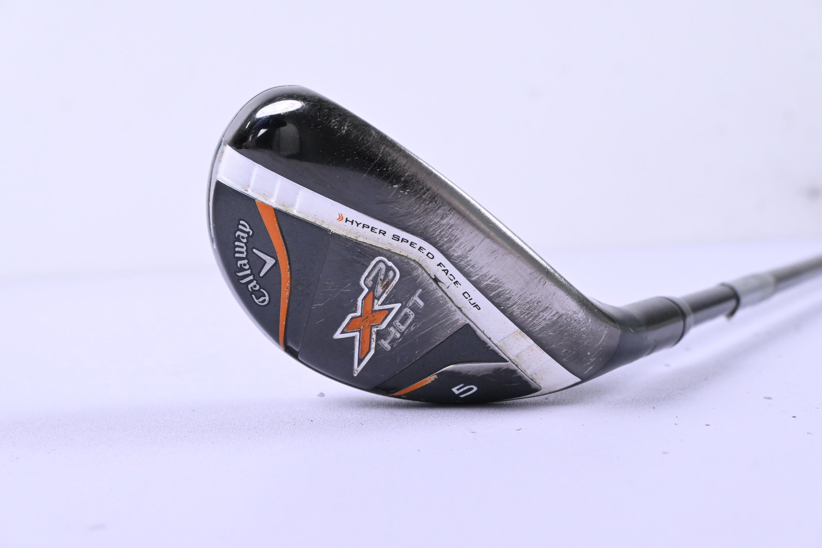 Callaway X2 Hot #5 Hybrid / 25 Degree / Senior Flex Callaway X2 Hot 55 Shaft