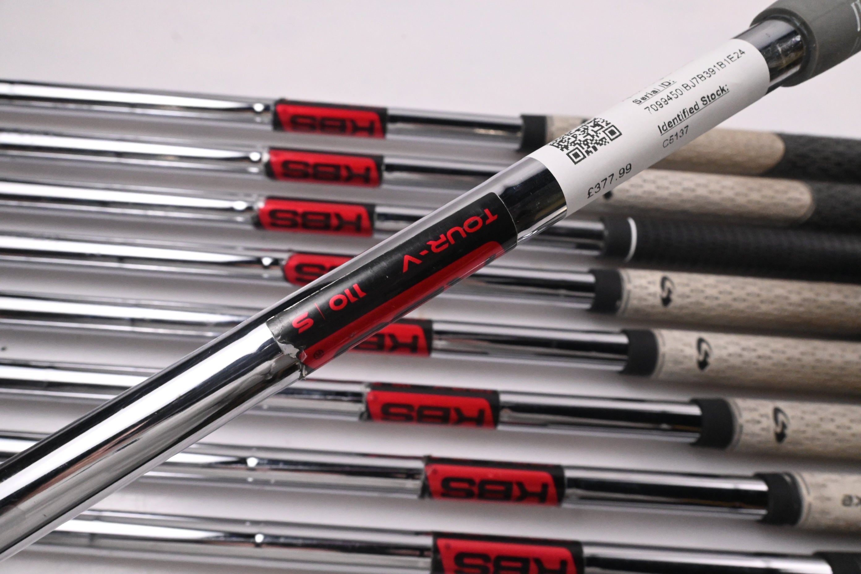 Callaway Apex Forged Irons / 3-PW+AW / Stiff Flex KBS Tour-V 110 Shafts