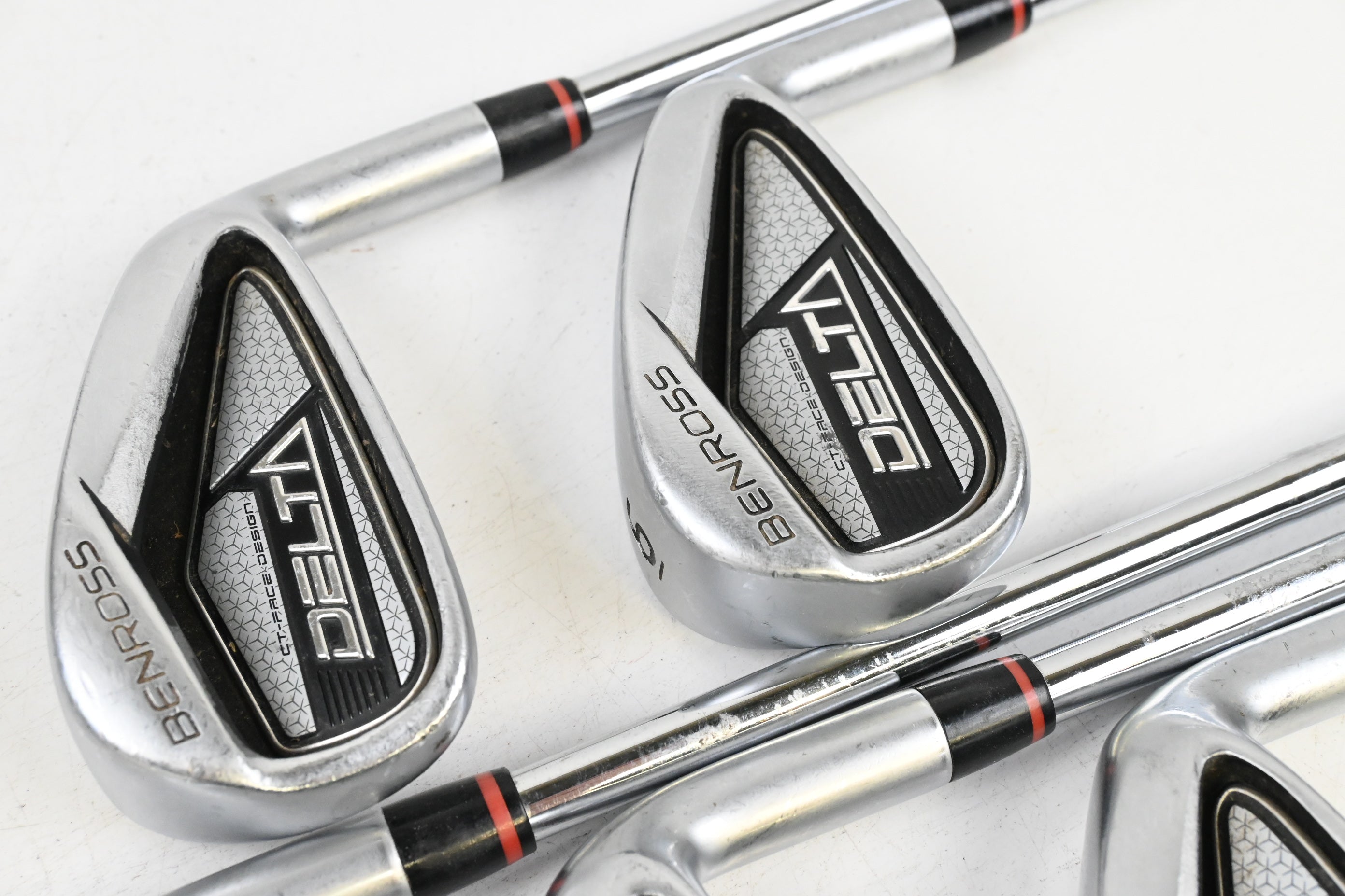 Benross Delta Irons / 5-9i / Stiff Flex KBS Tour 105 Shafts