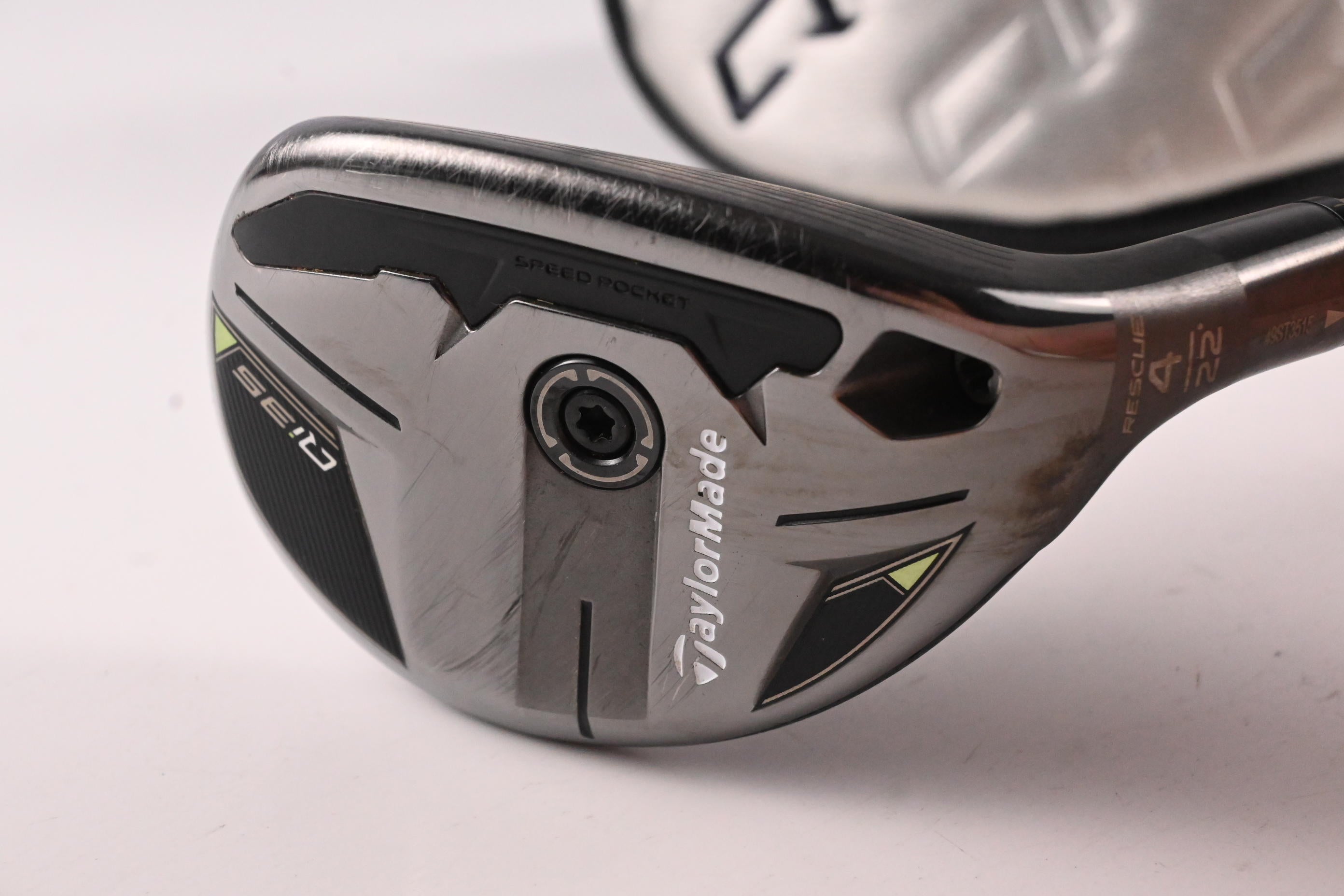 Taylormade Qi35 #4 Hybrid / 22 Degree / Regular Flex Ventus Blue 6 Shaft