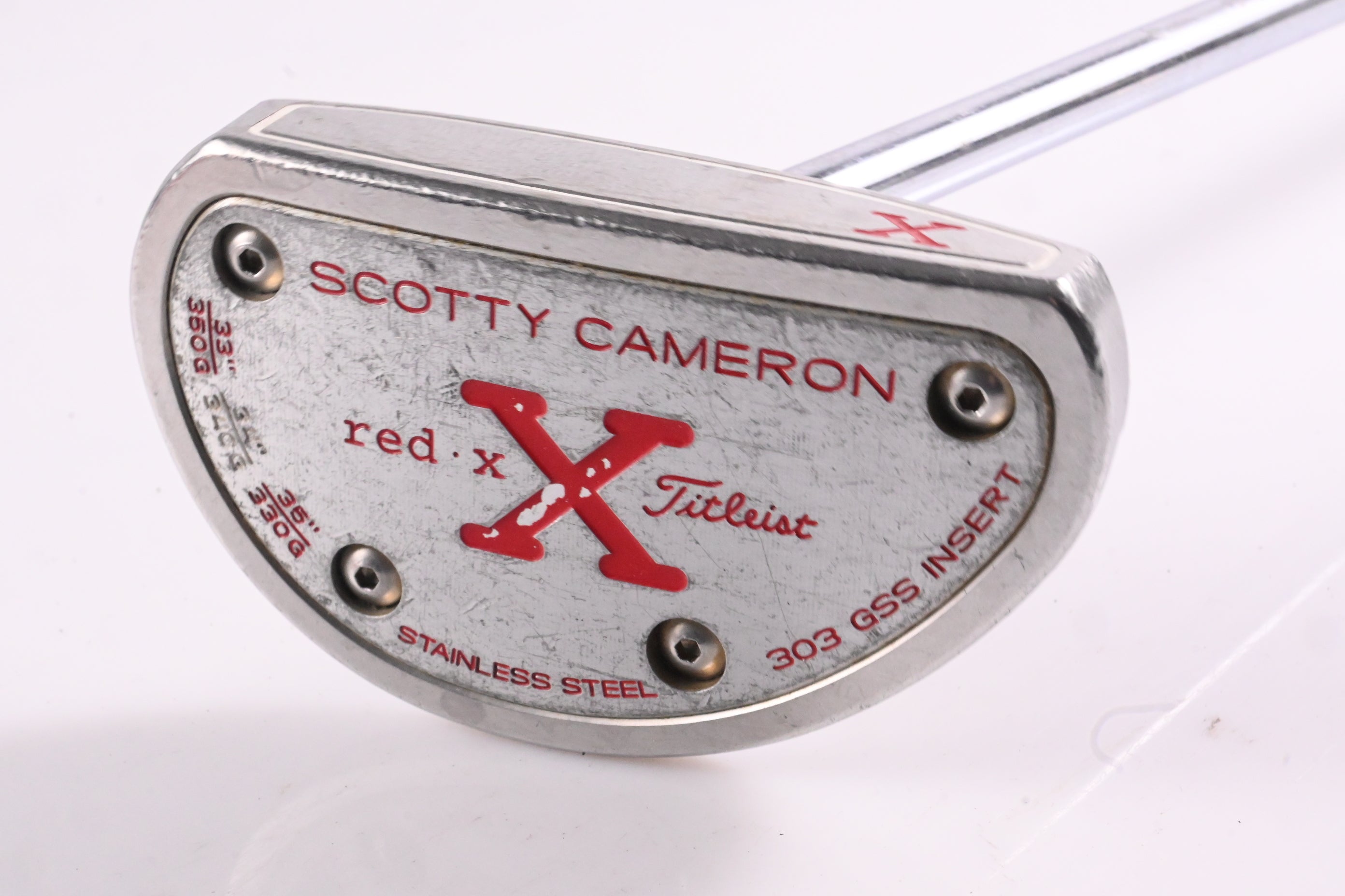 Scotty Cameron Red X Putter / 34 Inch