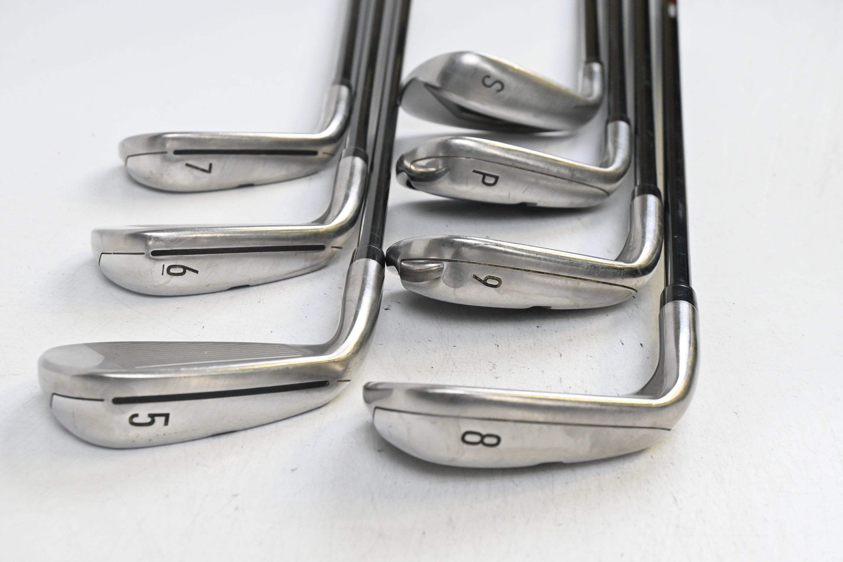 Taylormade M4 Irons / 5-PW+SW / Regular Flex Atmos 6 Red Shafts