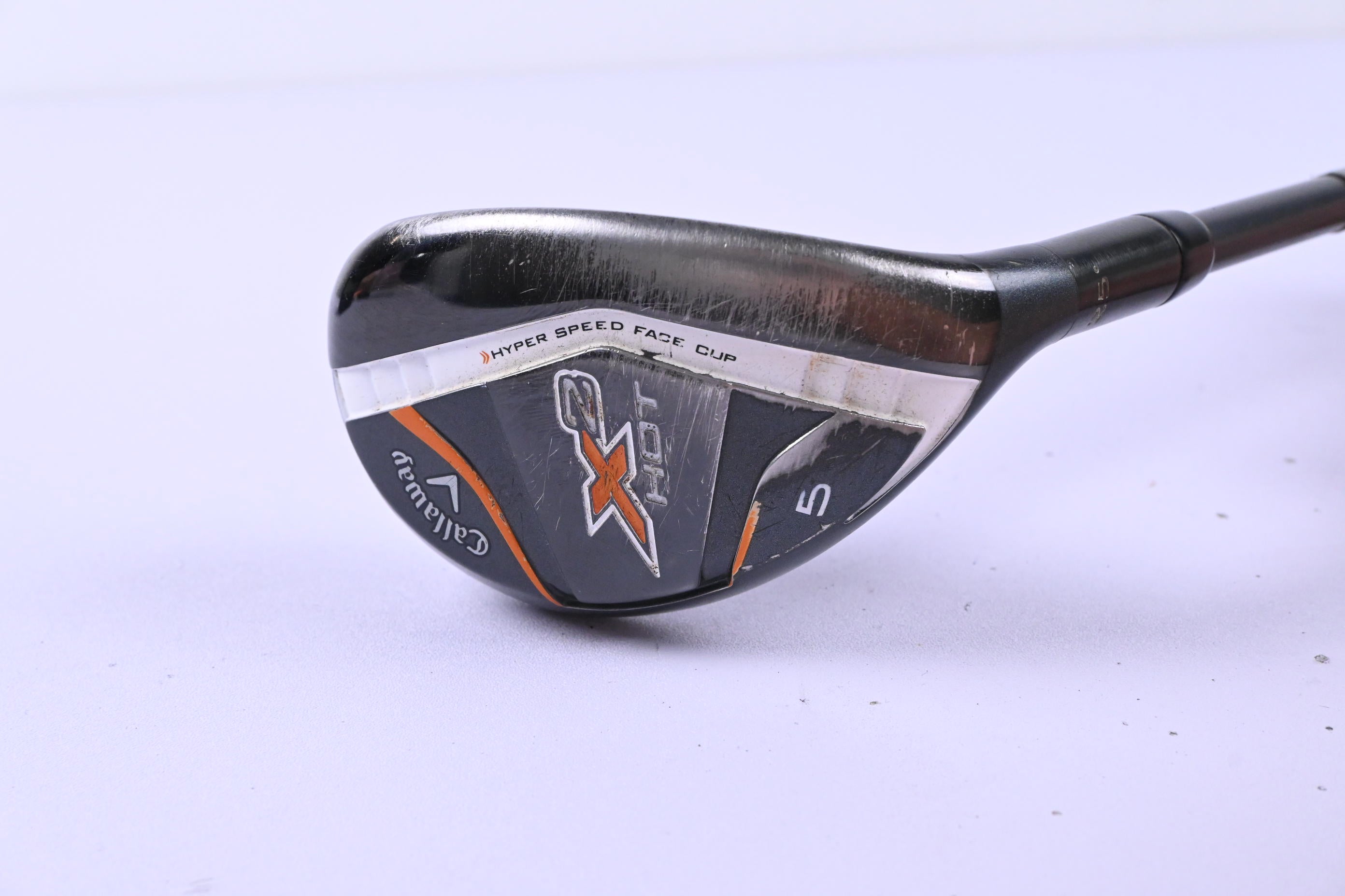 Callaway X2 Hot #5 Hybrid / 25 Degree / Senior Flex Callaway X2 Hot 55 Shaft