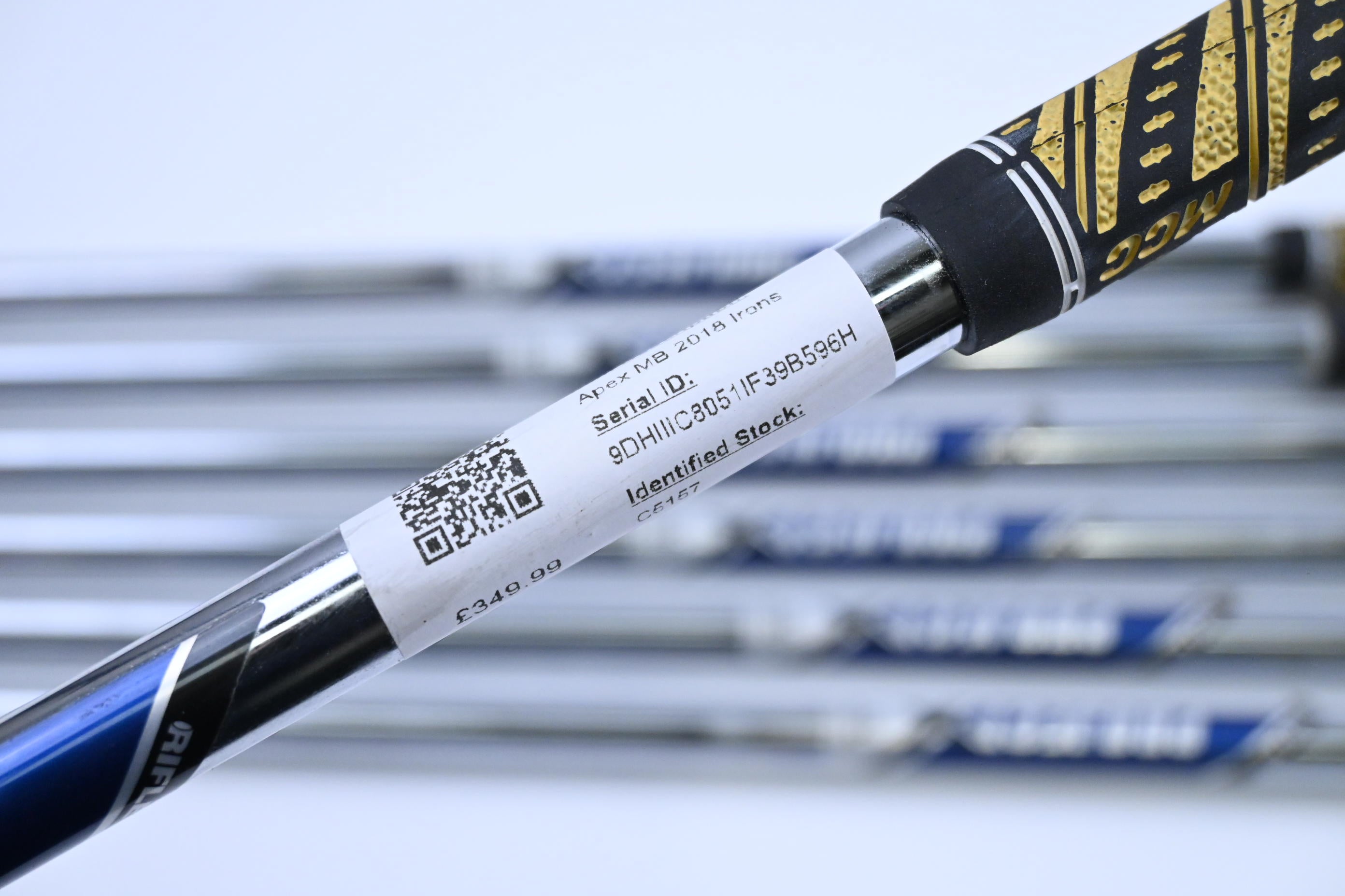 Callaway Apex MB 2018 Irons / 4-PW / Stiff Flex Project X Rifle Shafts
