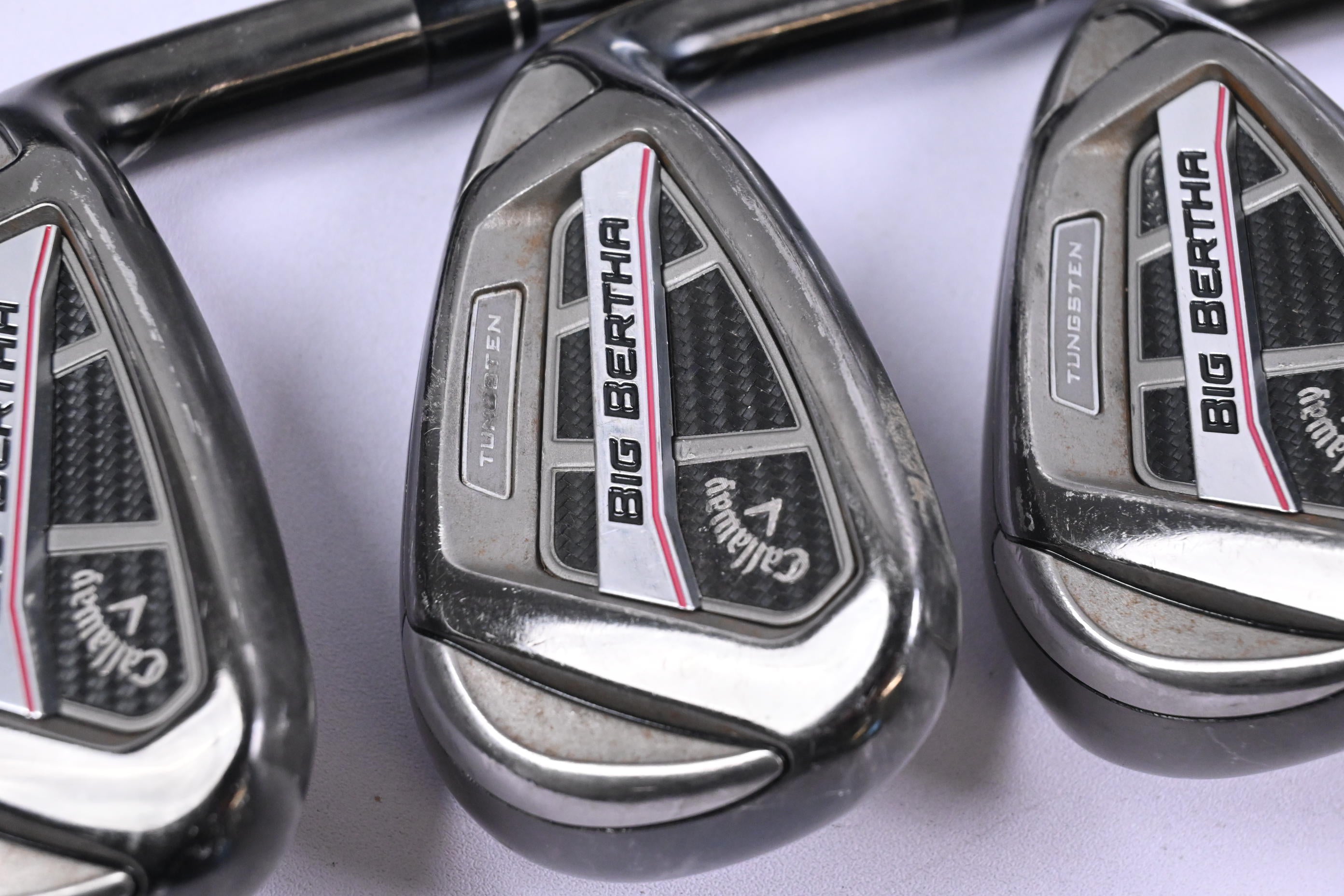 Callaway Big Bertha OS 2017 Irons / 5-PW+GW+SW / Regular Flex Project X Shafts