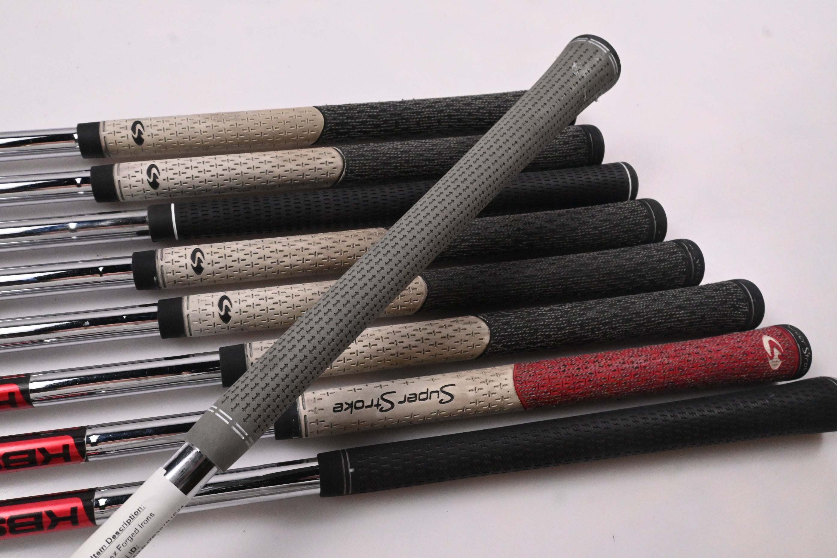 Callaway Apex Forged Irons / 3-PW+AW / Stiff Flex KBS Tour-V 110 Shafts