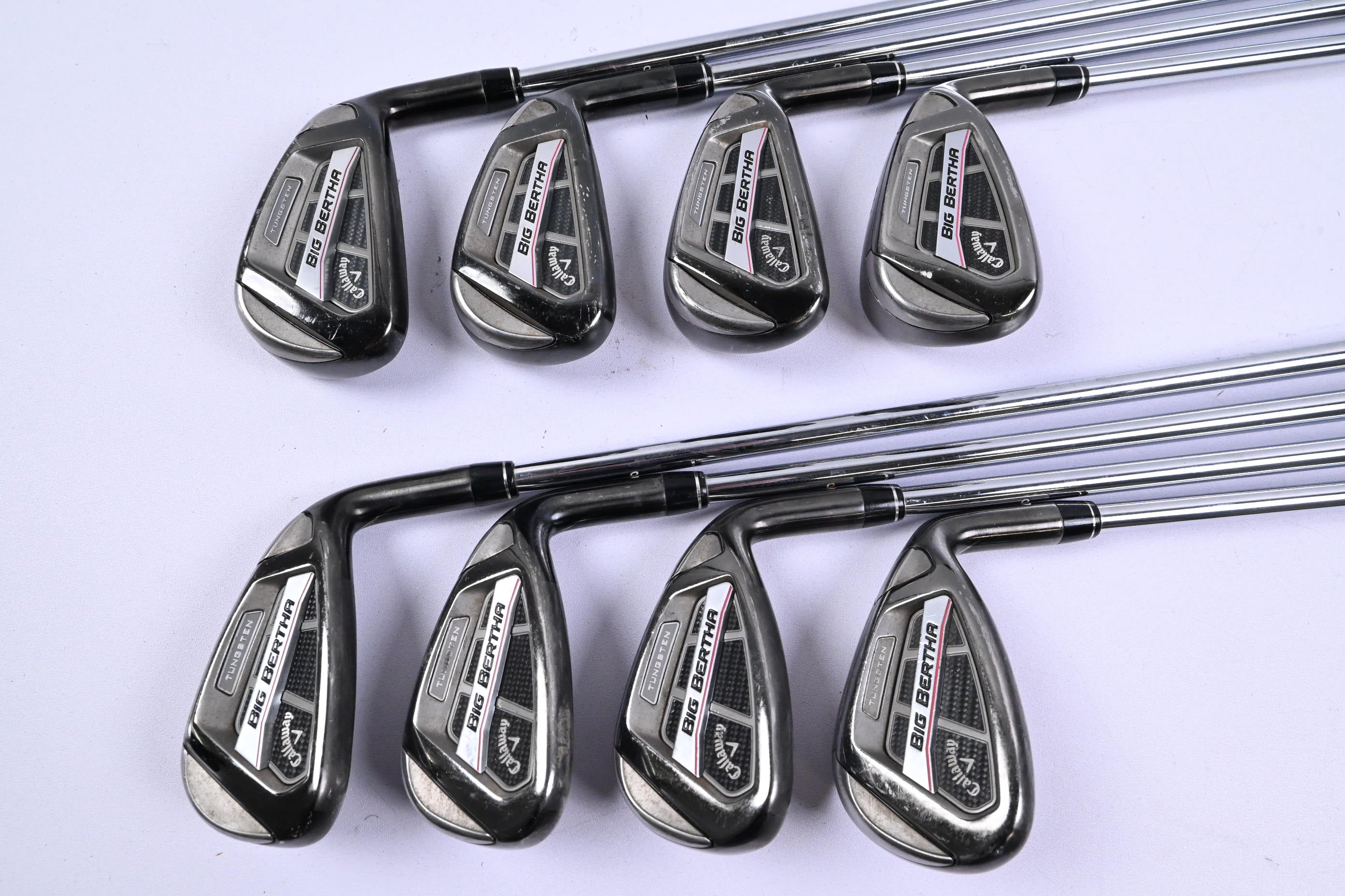 Callaway Big Bertha OS 2017 Irons / 5-PW+GW+SW / Regular Flex Project X Shafts