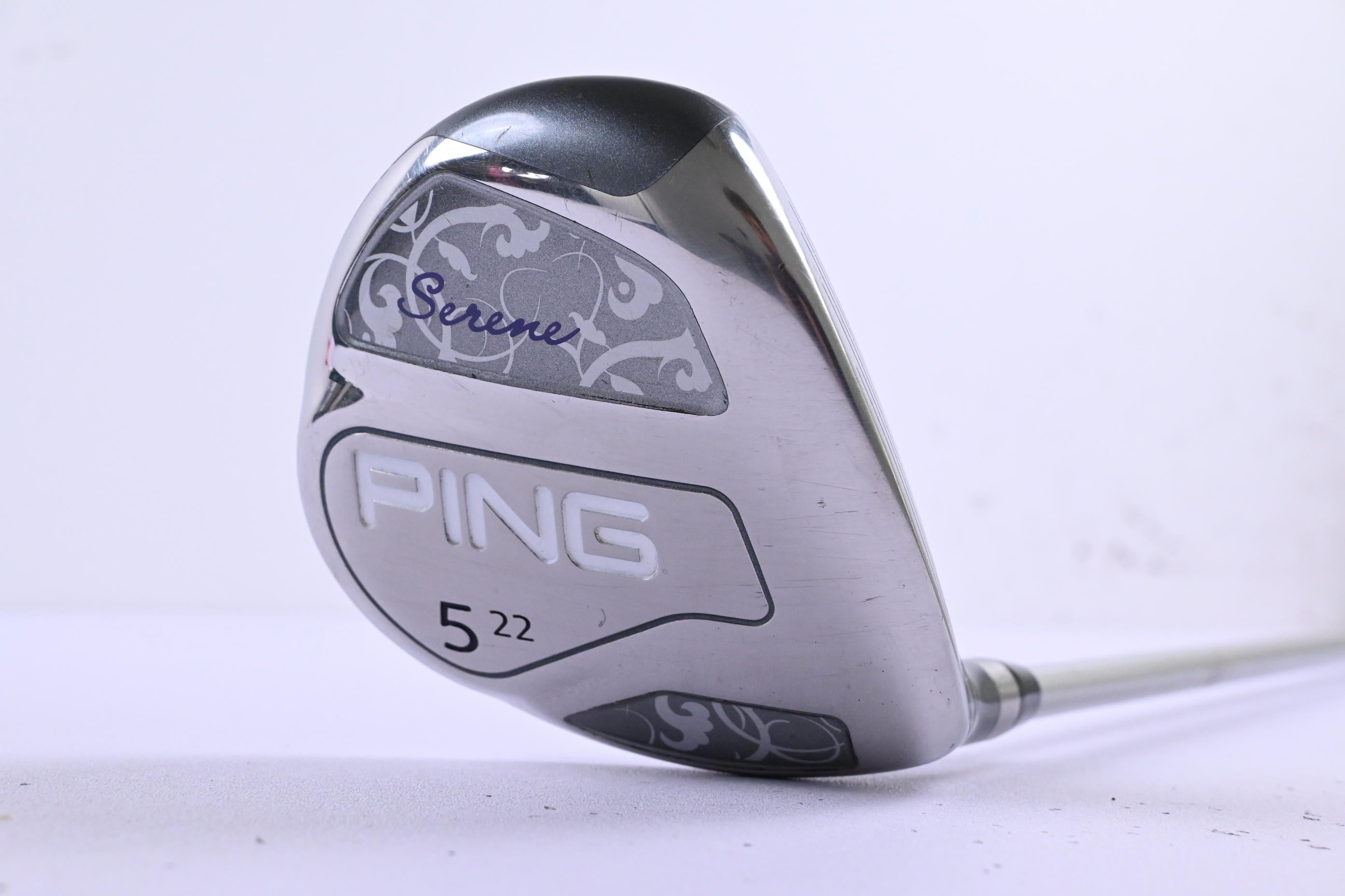 Ladies Ping Serene #5 Wood / 22 Degree / Ladies Flex Ping ULT 210 Lite Shaft