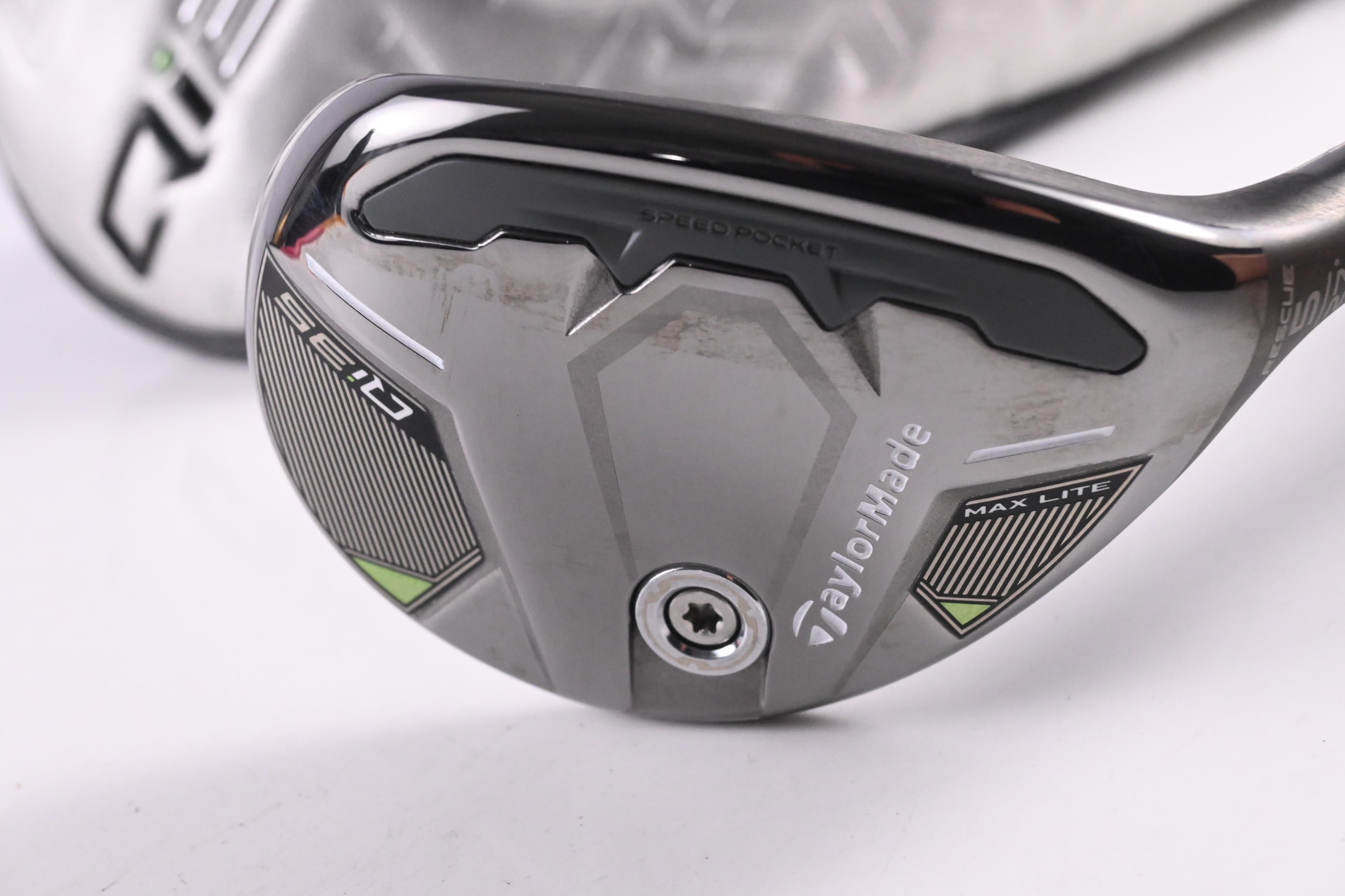 Taylormade Qi35 Max Lite #5 Hybrid / 27 Degree / Senior Flex Vanquish 5 Shaft