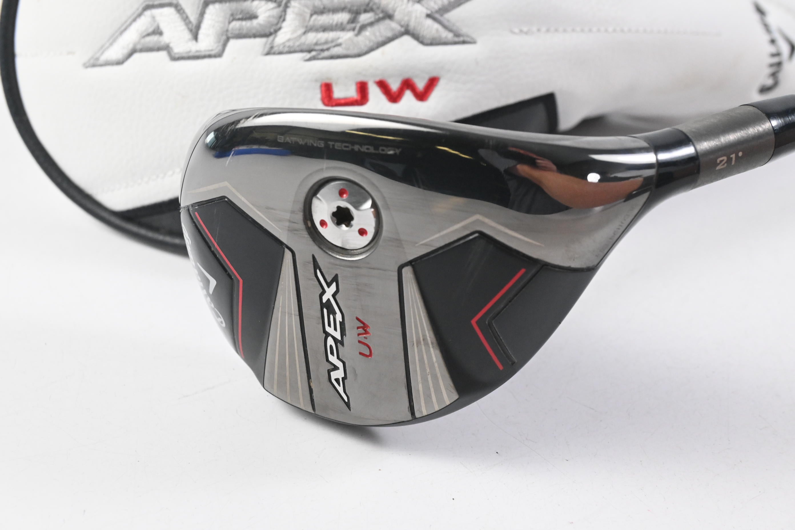 Callaway Apex UW 24 #4 Hybrid / 21 Degree / Stiff Flex Kai'li Blue 60 Shaft