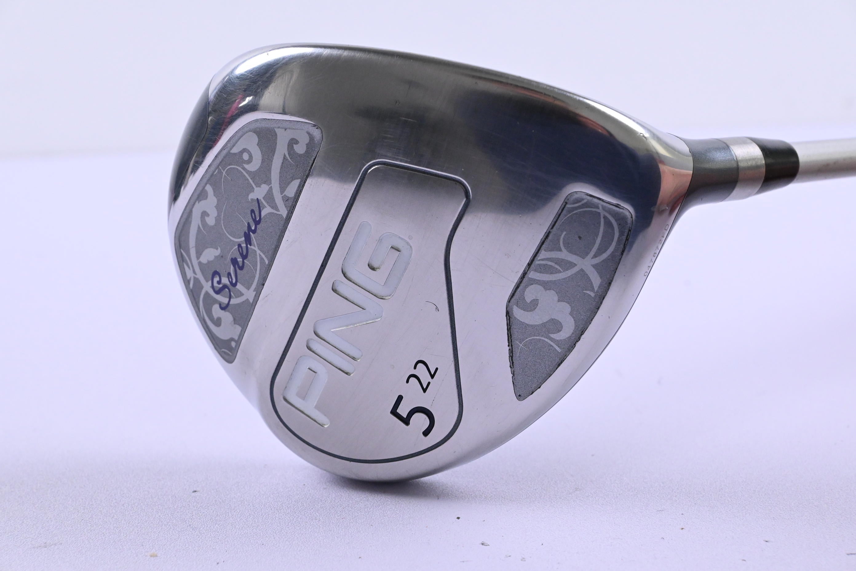 Ladies Ping Serene #5 Wood / 22 Degree / Ladies Flex Ping ULT 210 Lite Shaft