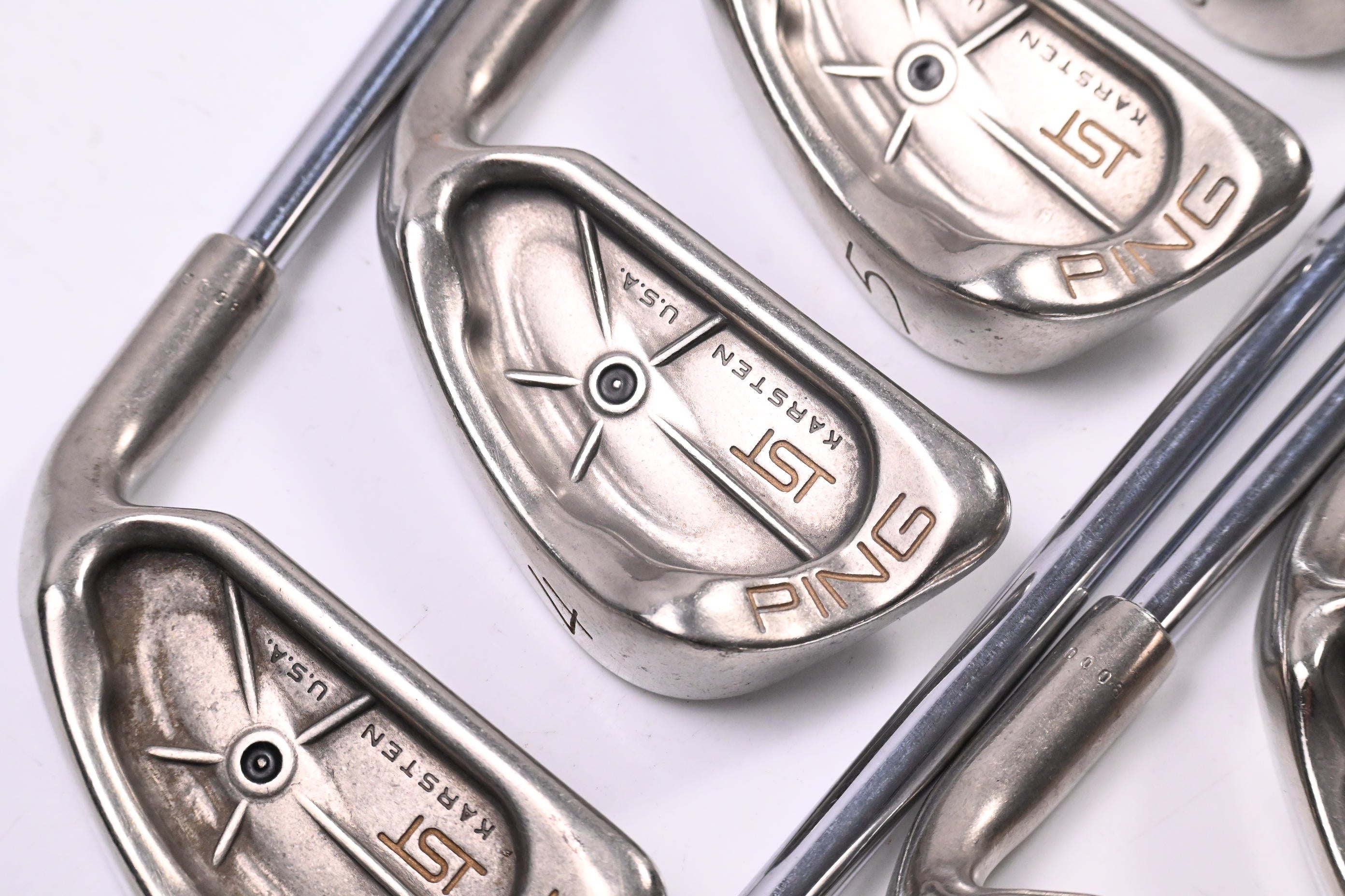 Ping Karsten ISI Nickel Irons / 3-PW+SW / Black Dot / Stiff Flex Ping Z-Z65